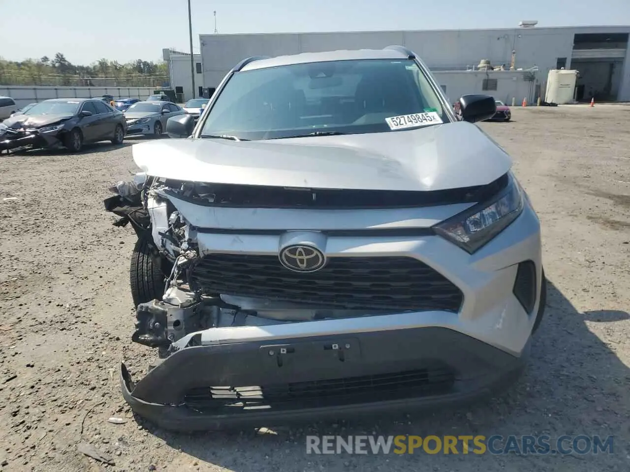 5 fotografías del automóvil dañado 2T3F1RFV1KC030025 TOYOTA RAV4 2019