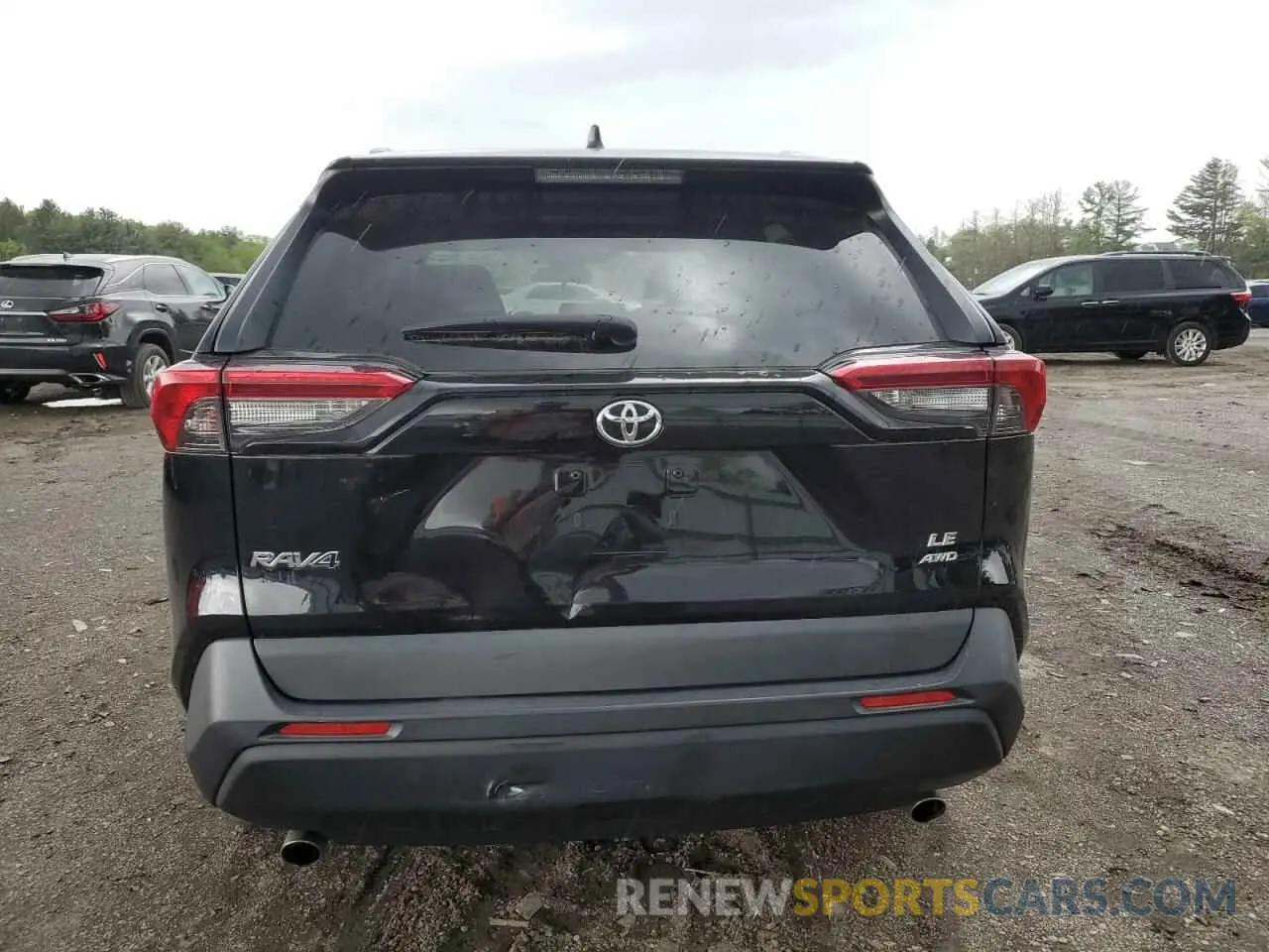 6 fotografías del automóvil dañado 2T3F1RFV1KW021503 TOYOTA RAV4 2019