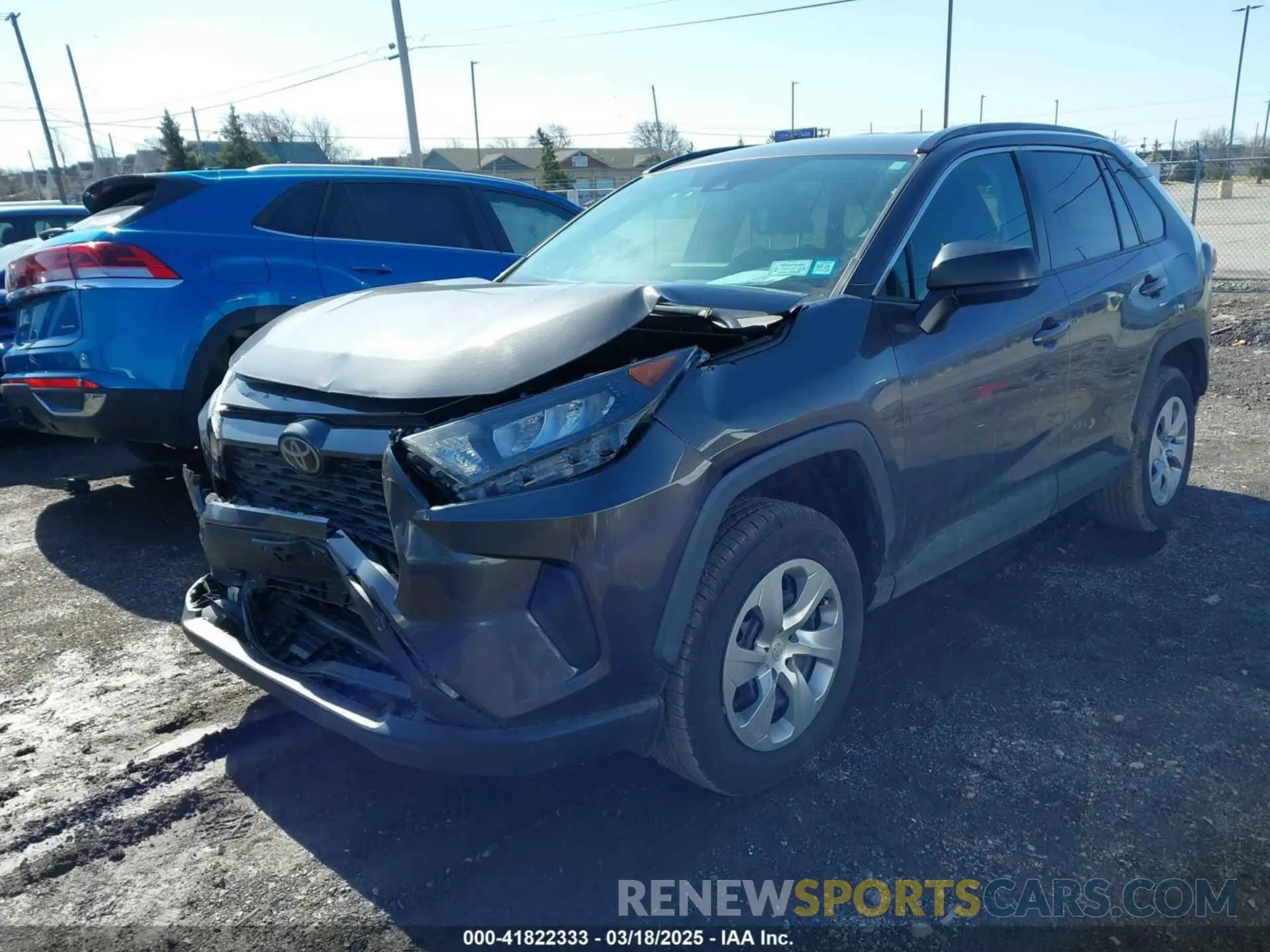 2 fotografías del automóvil dañado 2T3F1RFV1KW031478 TOYOTA RAV4 2019