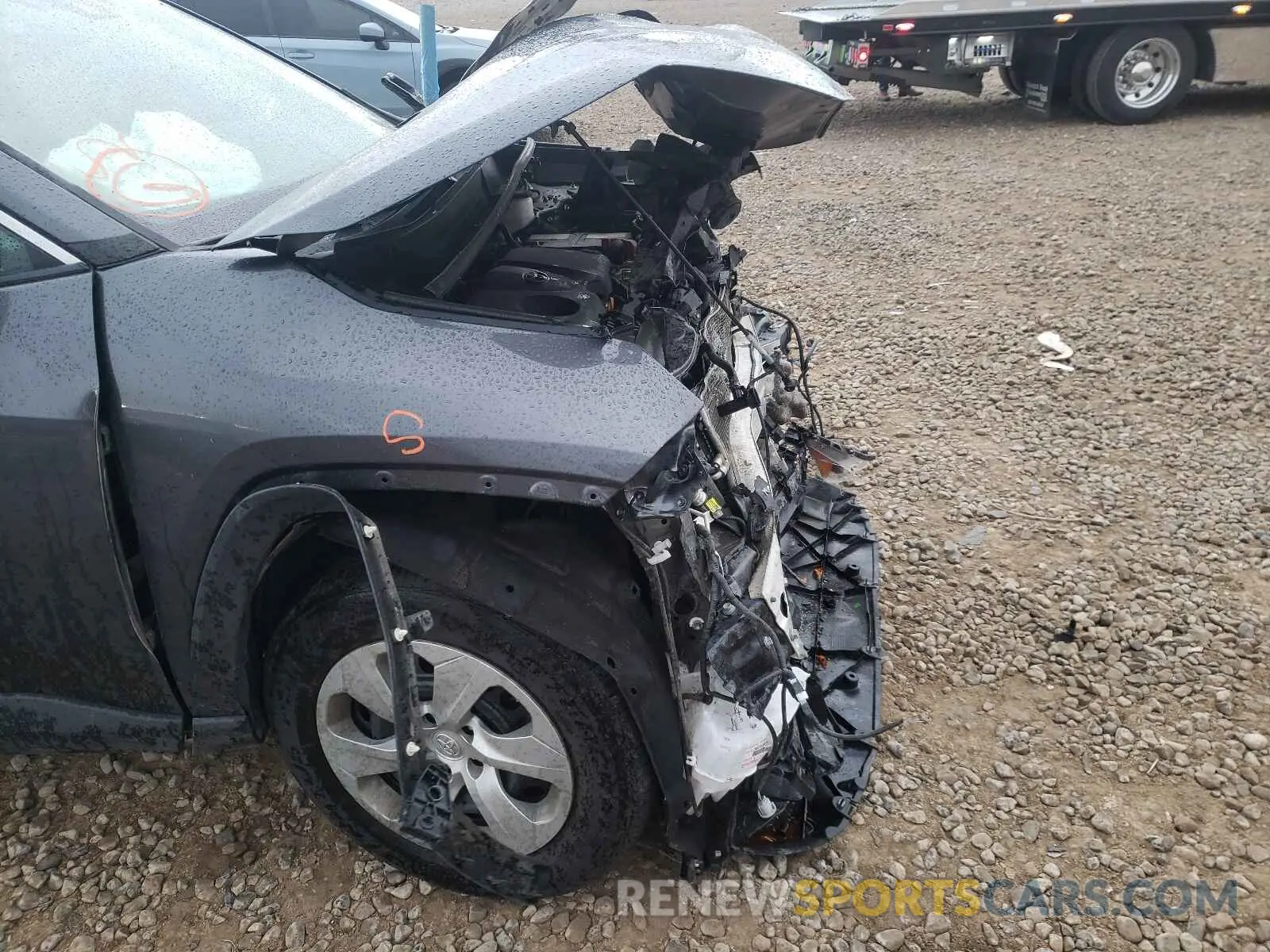 9 fotografías del automóvil dañado 2T3F1RFV1KW032551 TOYOTA RAV4 2019
