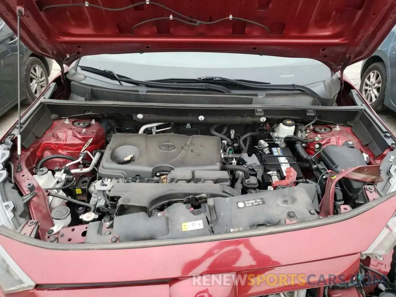 12 fotografías del automóvil dañado 2T3F1RFV1KW048653 TOYOTA RAV4 2019