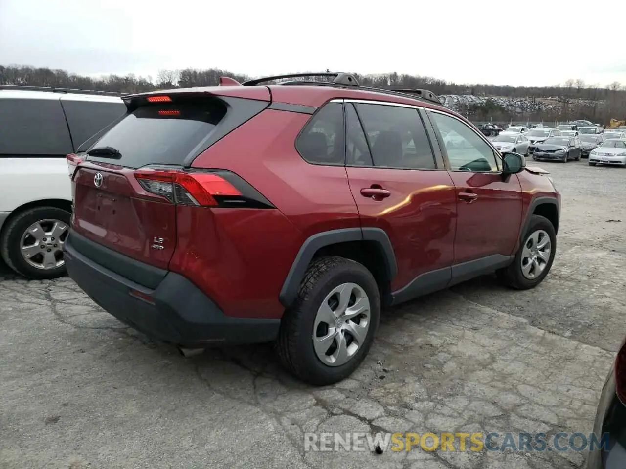 3 fotografías del automóvil dañado 2T3F1RFV1KW048653 TOYOTA RAV4 2019