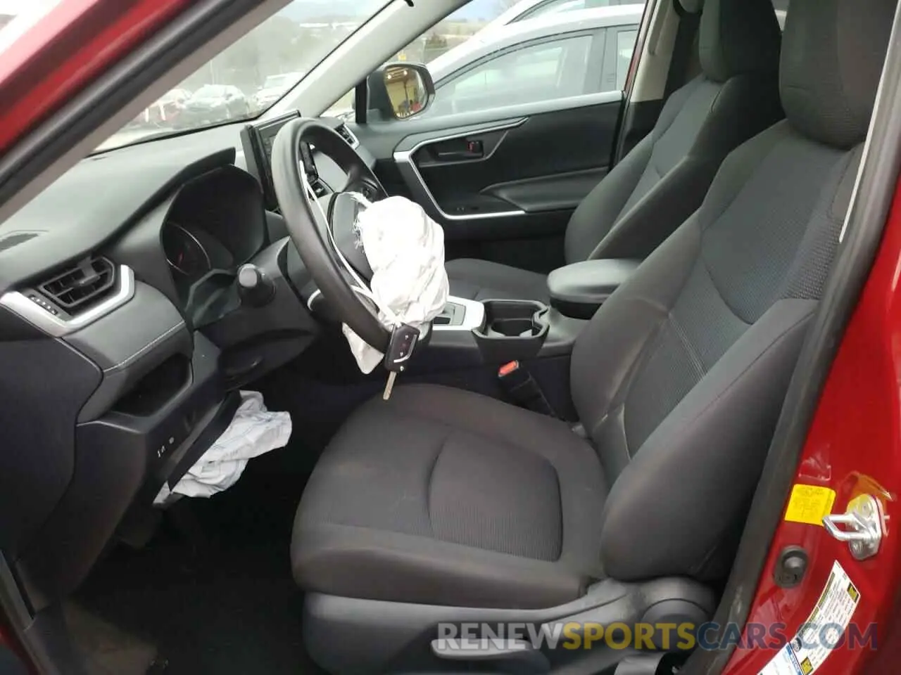 7 fotografías del automóvil dañado 2T3F1RFV1KW048653 TOYOTA RAV4 2019