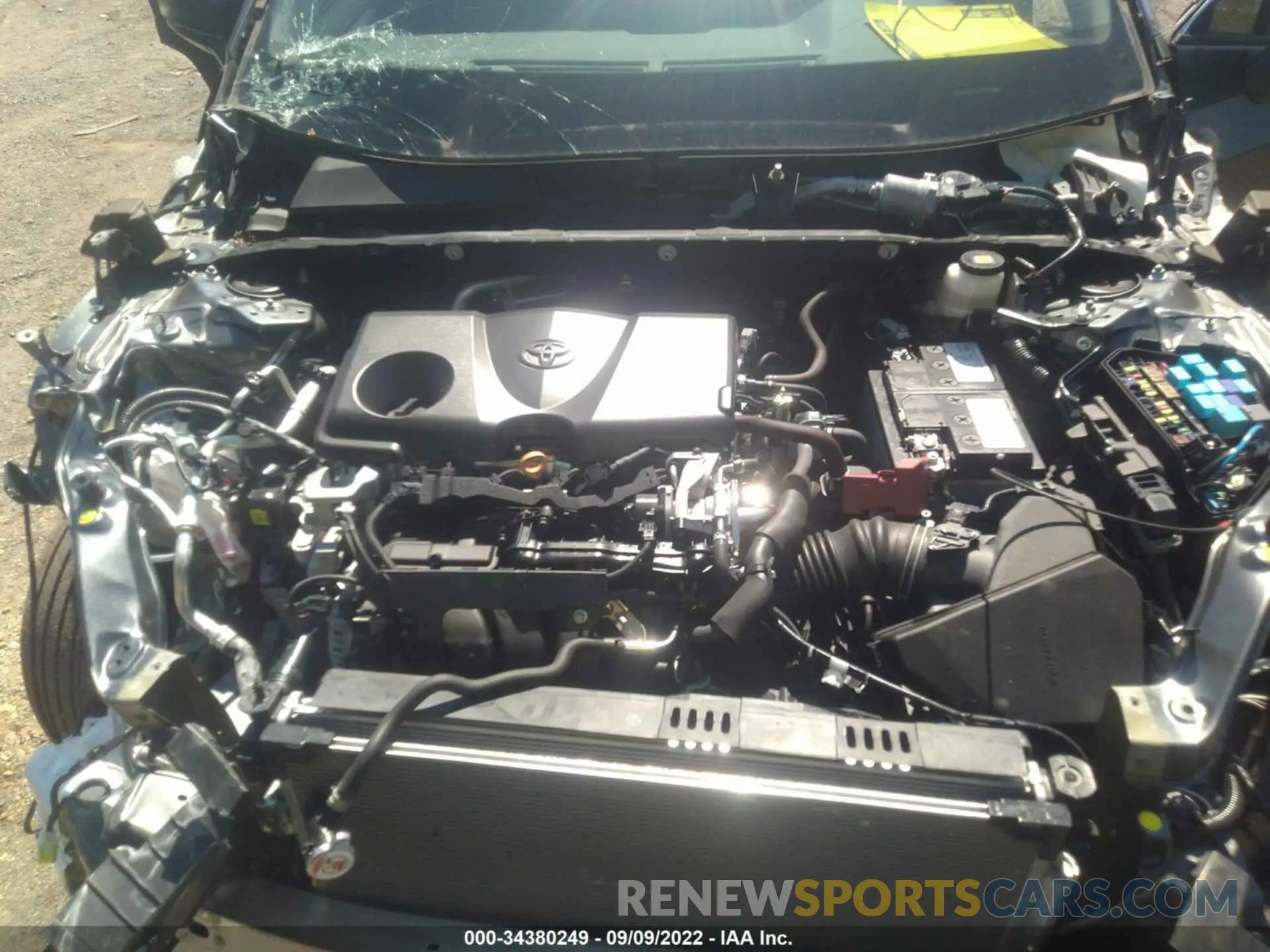 10 fotografías del automóvil dañado 2T3F1RFV2KC013119 TOYOTA RAV4 2019
