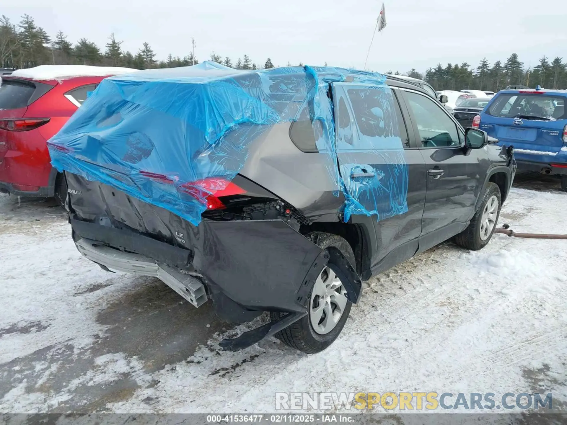 4 fotografías del automóvil dañado 2T3F1RFV2KW050945 TOYOTA RAV4 2019