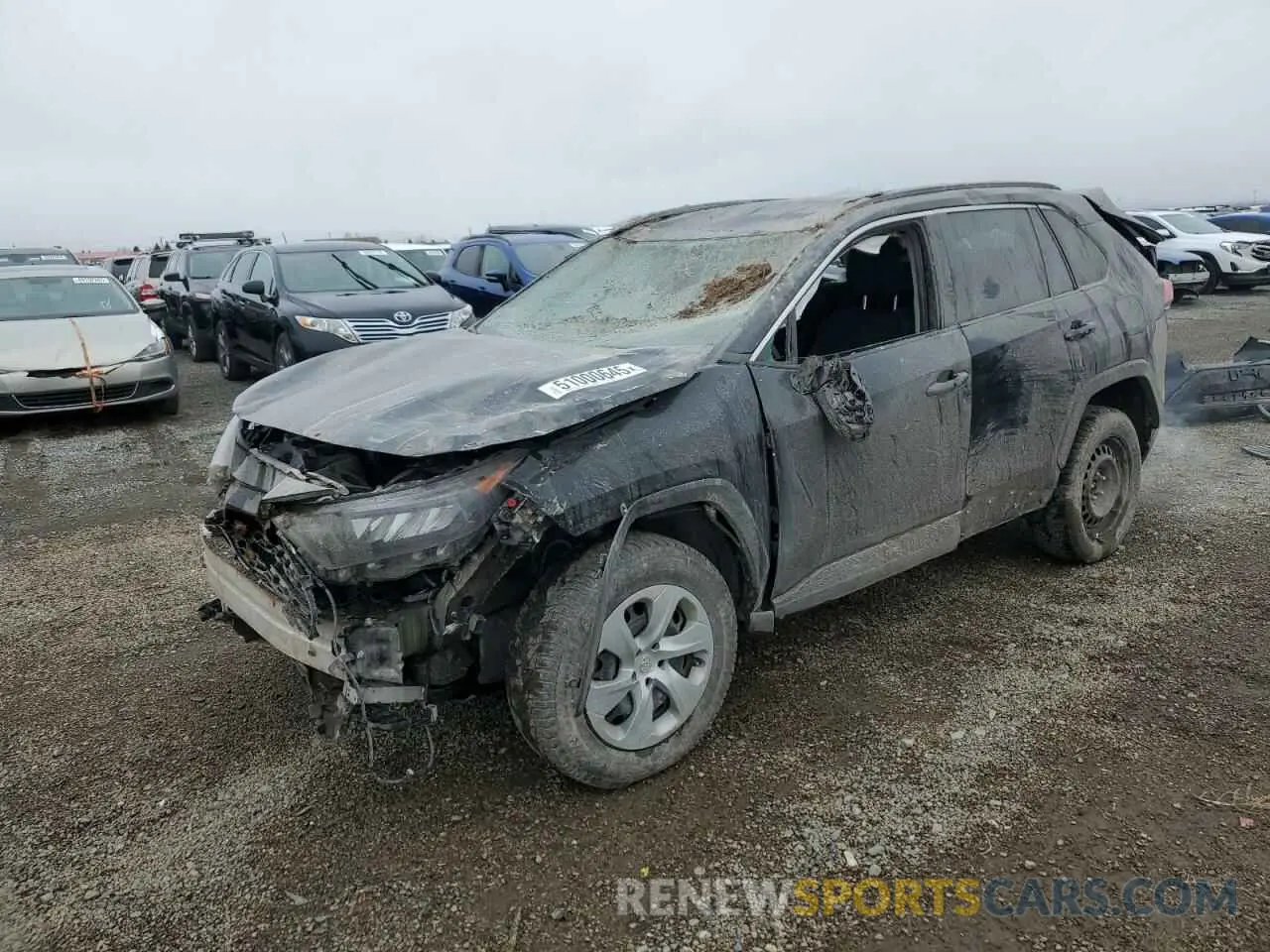 1 fotografías del automóvil dañado 2T3F1RFV2KW065705 TOYOTA RAV4 2019