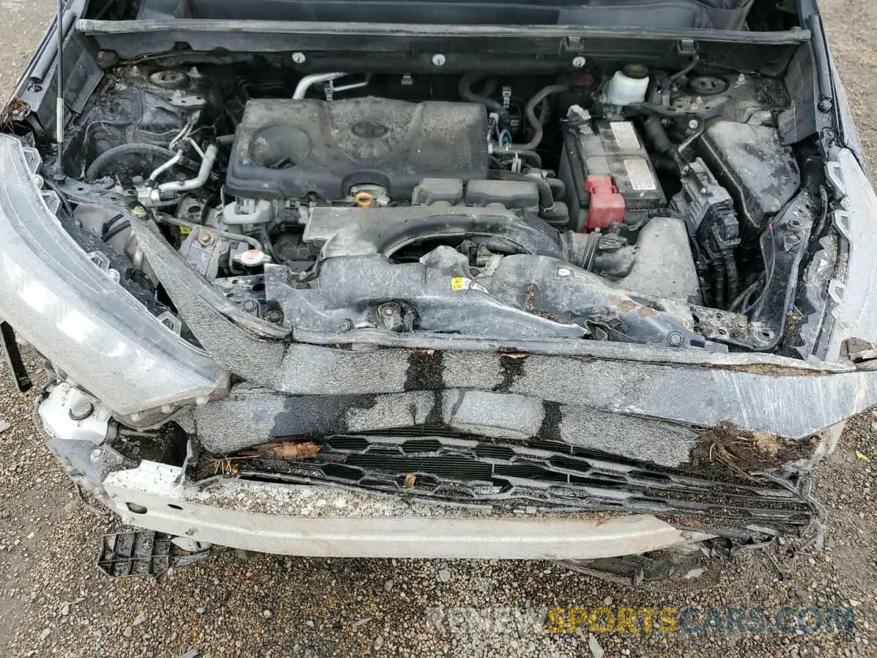 13 fotografías del automóvil dañado 2T3F1RFV2KW065705 TOYOTA RAV4 2019