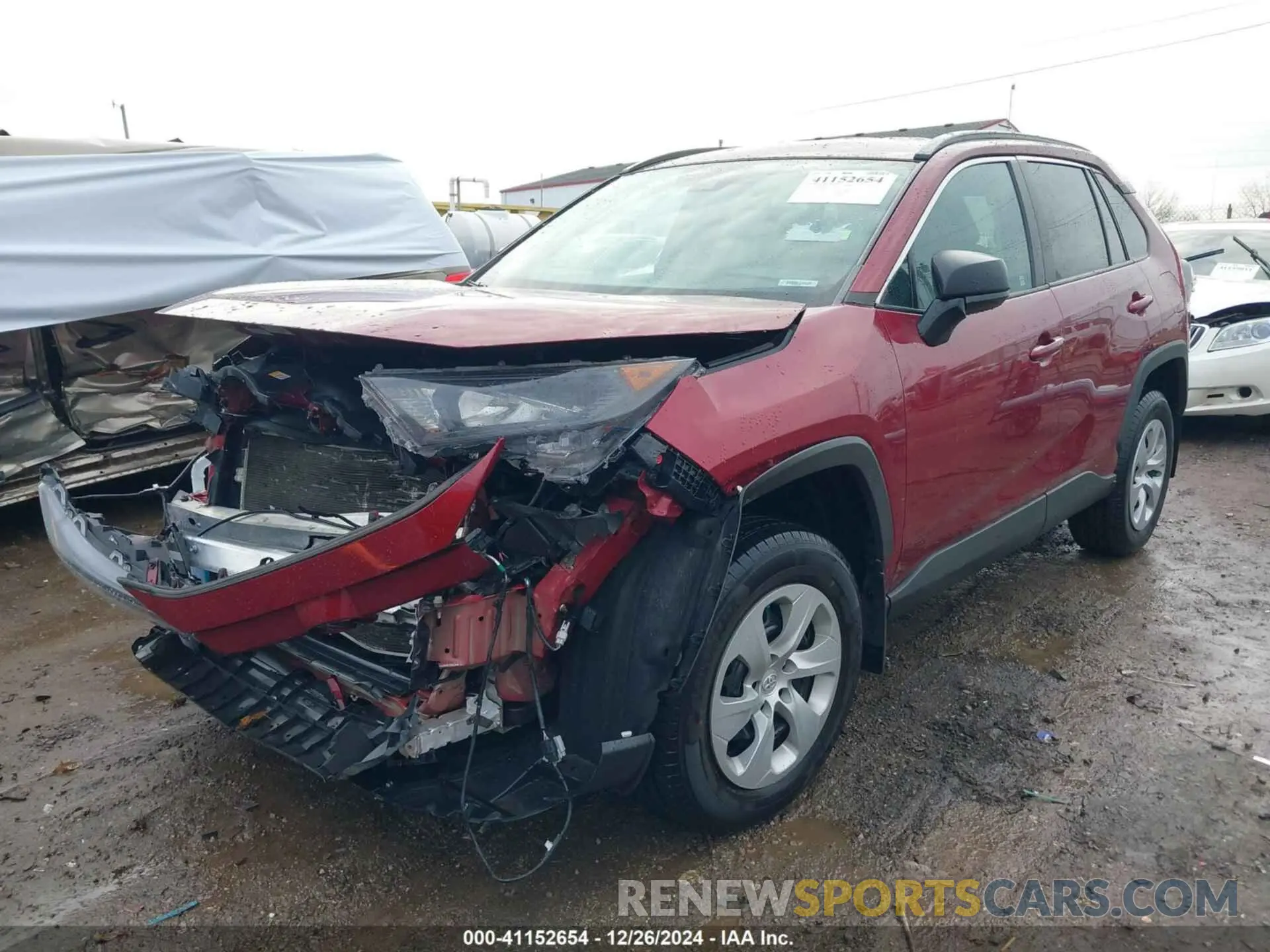 2 fotografías del automóvil dañado 2T3F1RFV2KW067891 TOYOTA RAV4 2019