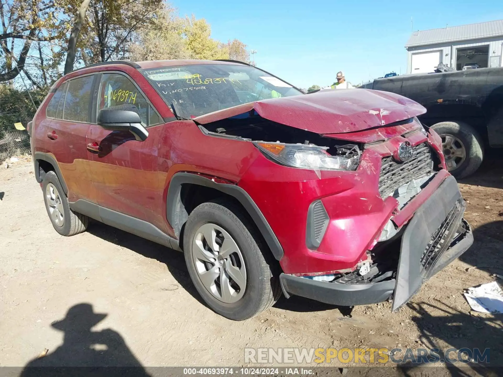 1 fotografías del automóvil dañado 2T3F1RFV2KW075408 TOYOTA RAV4 2019
