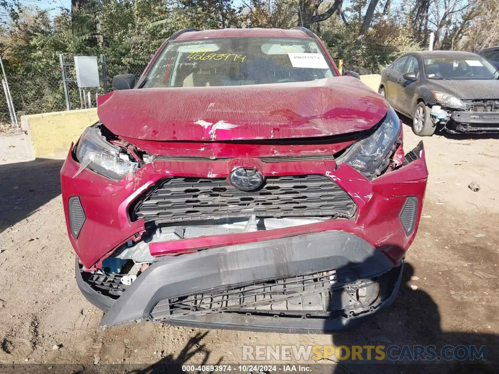 12 fotografías del automóvil dañado 2T3F1RFV2KW075408 TOYOTA RAV4 2019