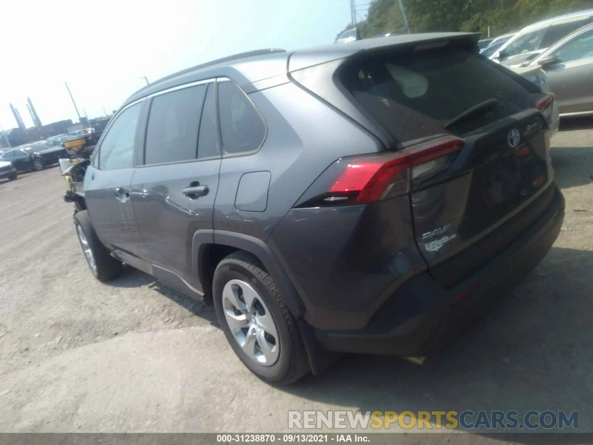 3 fotografías del automóvil dañado 2T3F1RFV3KC001593 TOYOTA RAV4 2019