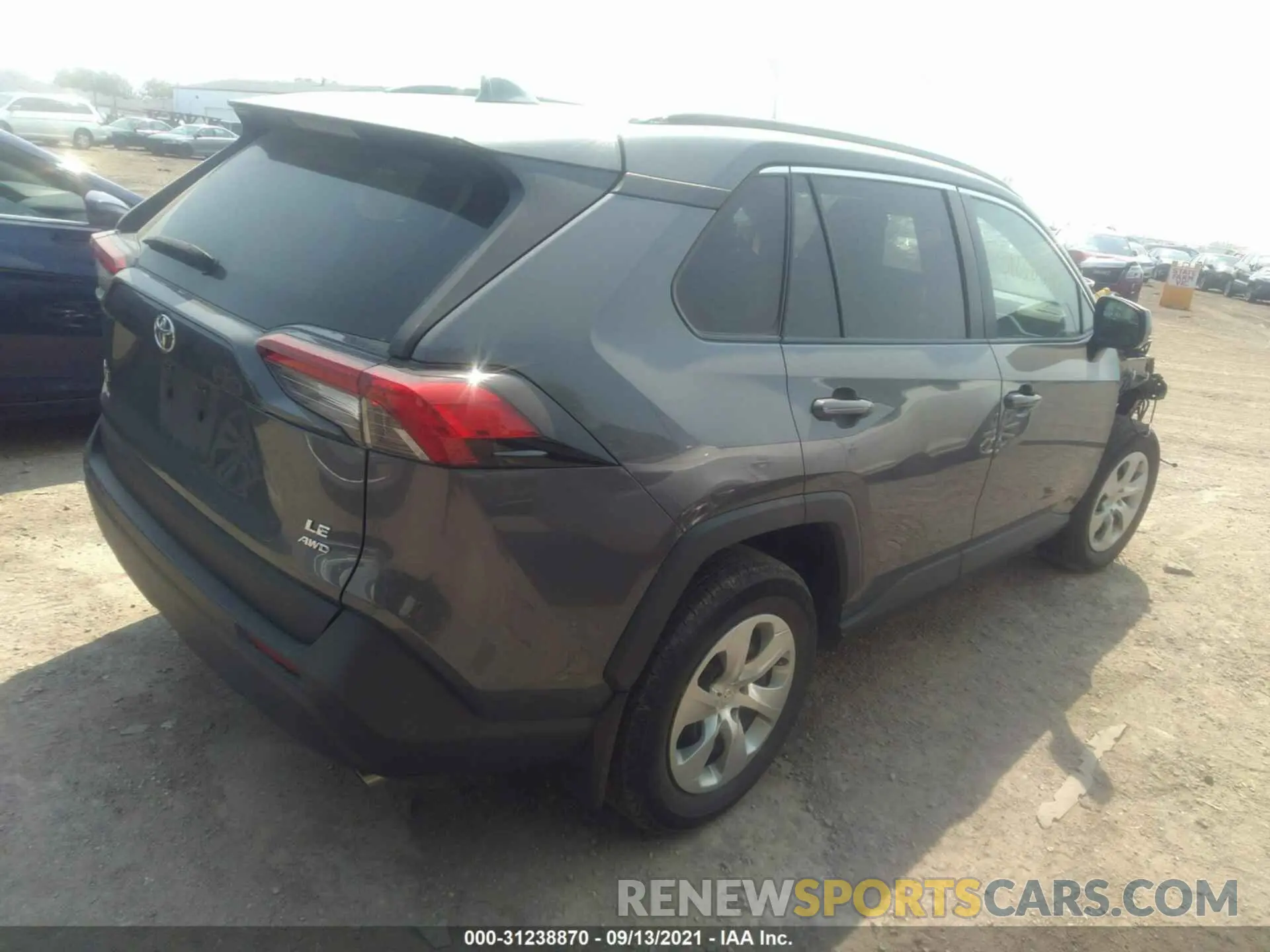 4 fotografías del automóvil dañado 2T3F1RFV3KC001593 TOYOTA RAV4 2019