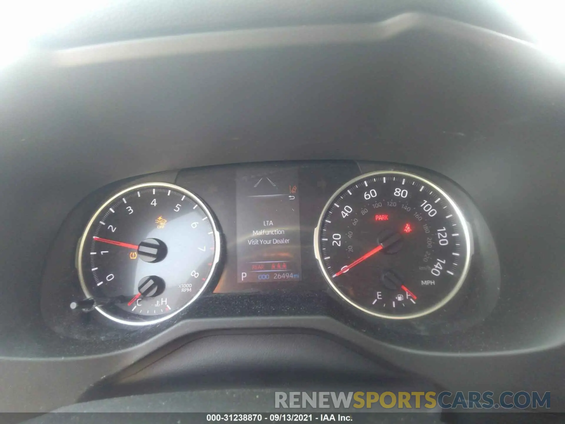 7 fotografías del automóvil dañado 2T3F1RFV3KC001593 TOYOTA RAV4 2019