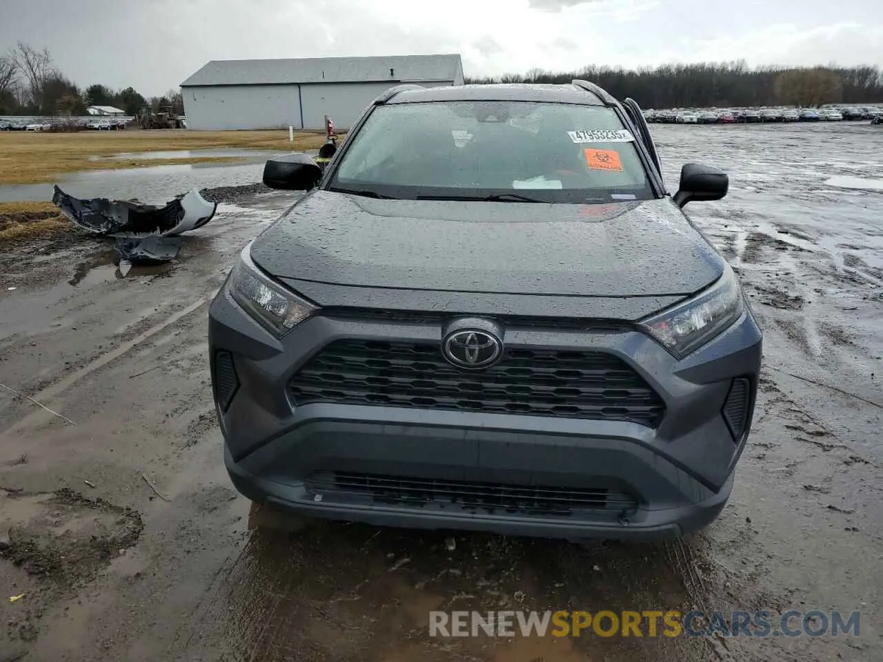 5 fotografías del automóvil dañado 2T3F1RFV3KC008091 TOYOTA RAV4 2019