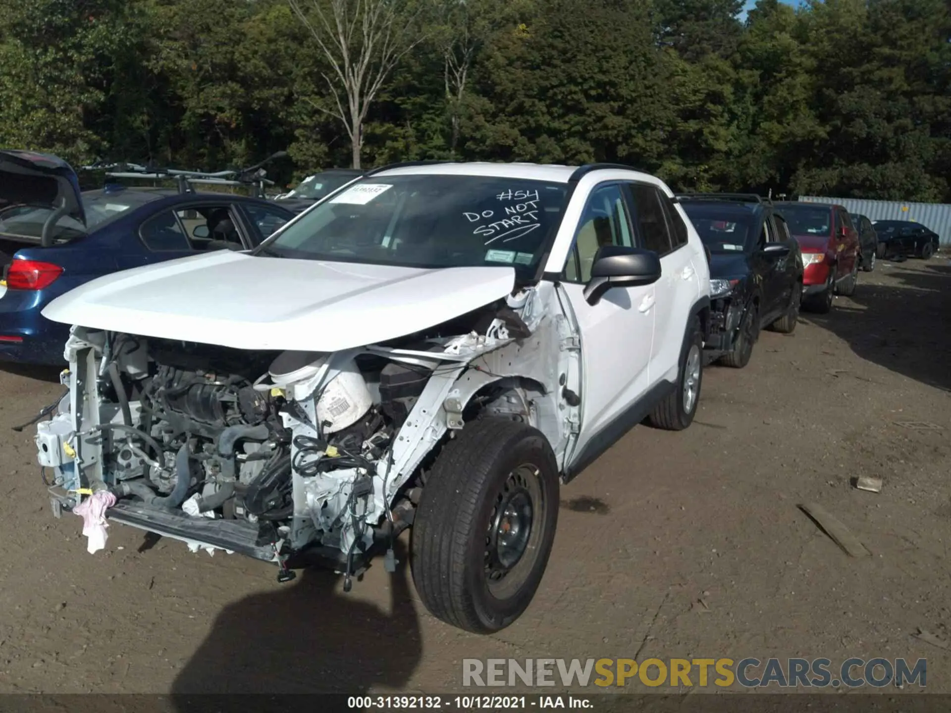 2 fotografías del automóvil dañado 2T3F1RFV3KW011569 TOYOTA RAV4 2019