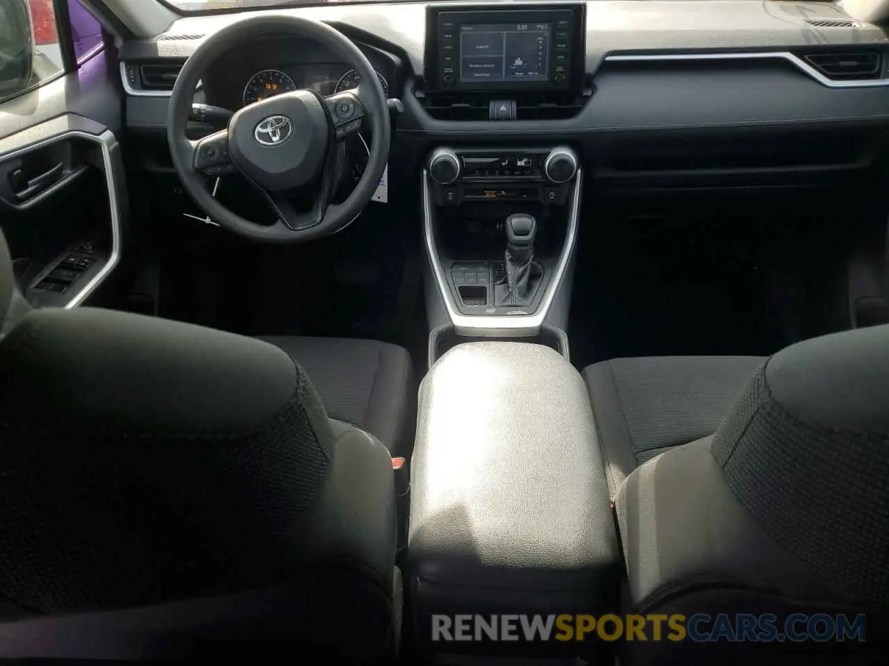 8 fotografías del automóvil dañado 2T3F1RFV3KW034530 TOYOTA RAV4 2019