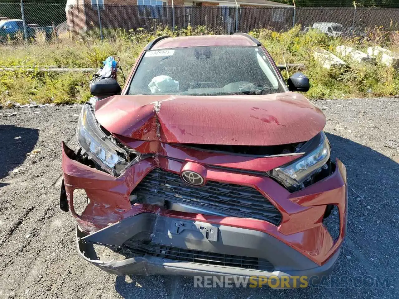 5 fotografías del automóvil dañado 2T3F1RFV3KW056611 TOYOTA RAV4 2019