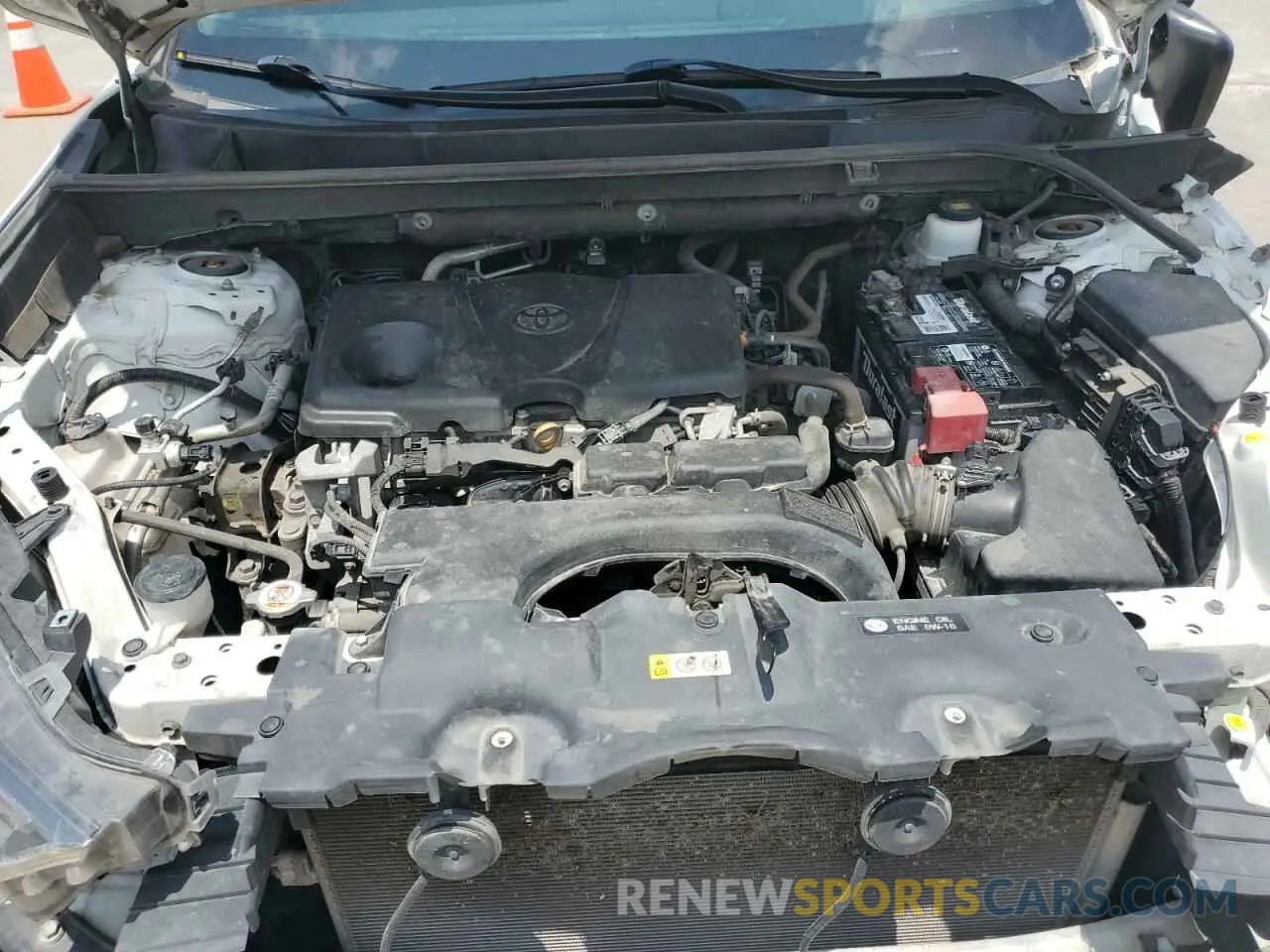 11 fotografías del automóvil dañado 2T3F1RFV3KW081203 TOYOTA RAV4 2019