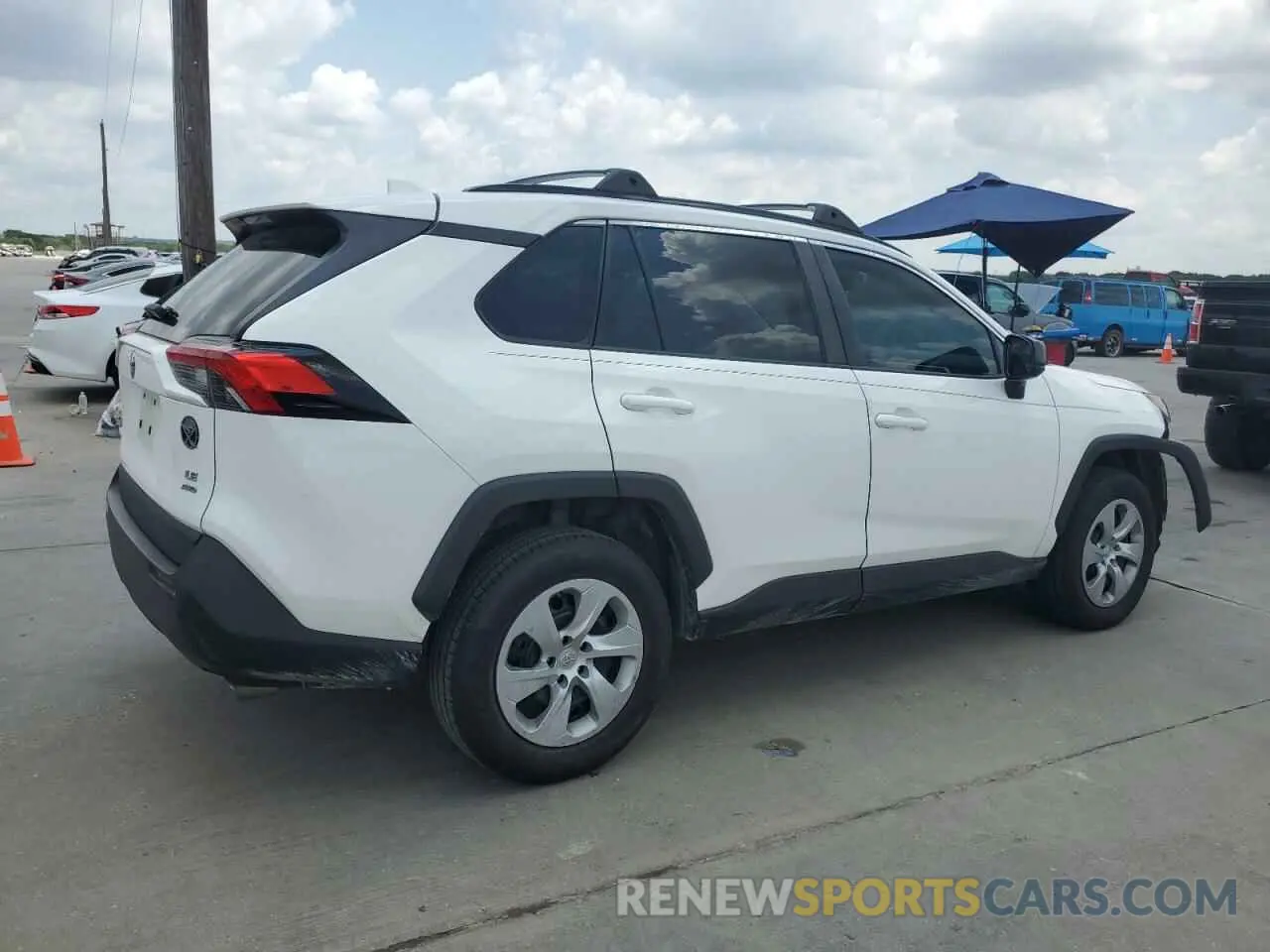 3 fotografías del automóvil dañado 2T3F1RFV3KW081203 TOYOTA RAV4 2019