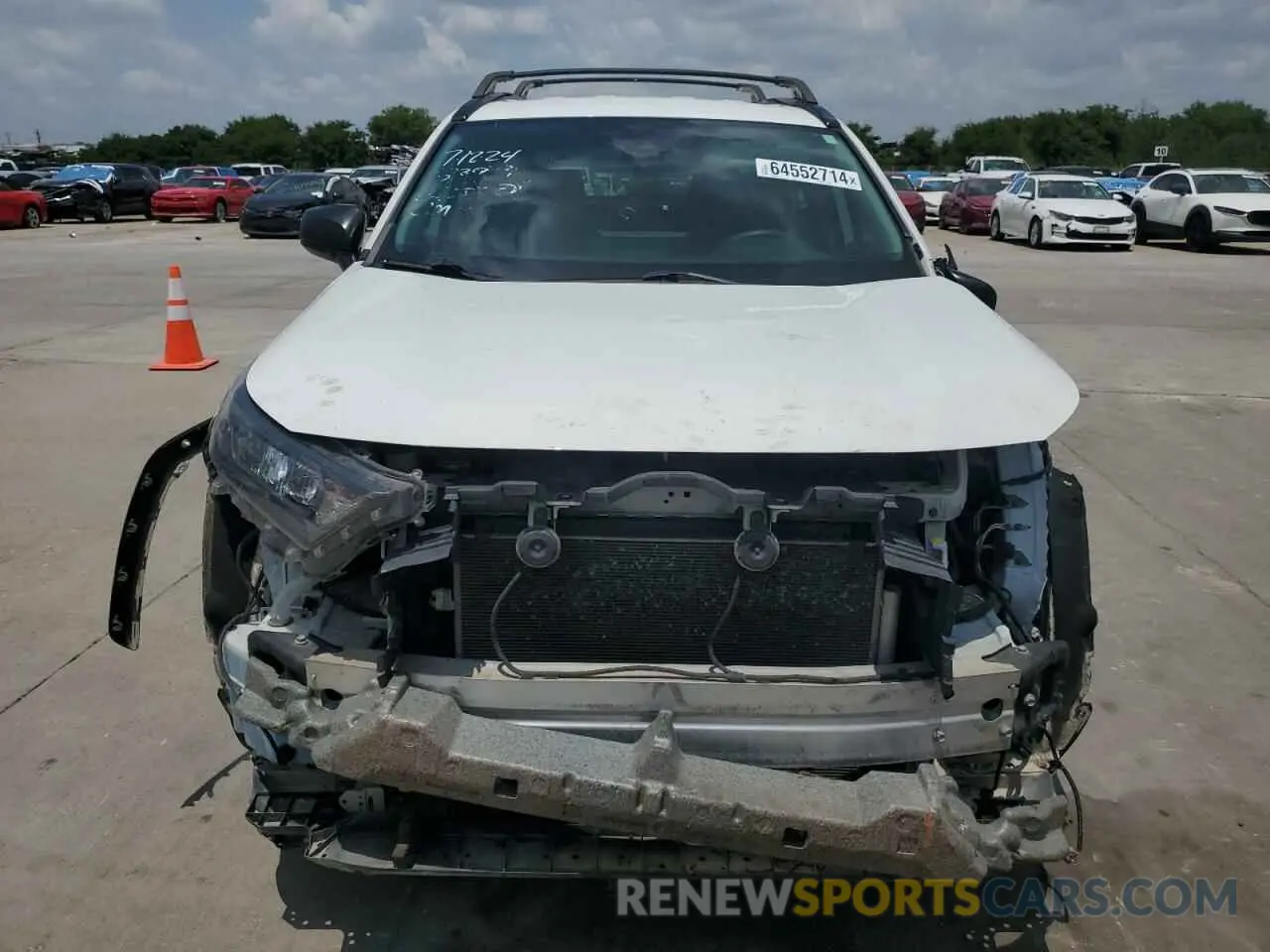 5 fotografías del automóvil dañado 2T3F1RFV3KW081203 TOYOTA RAV4 2019