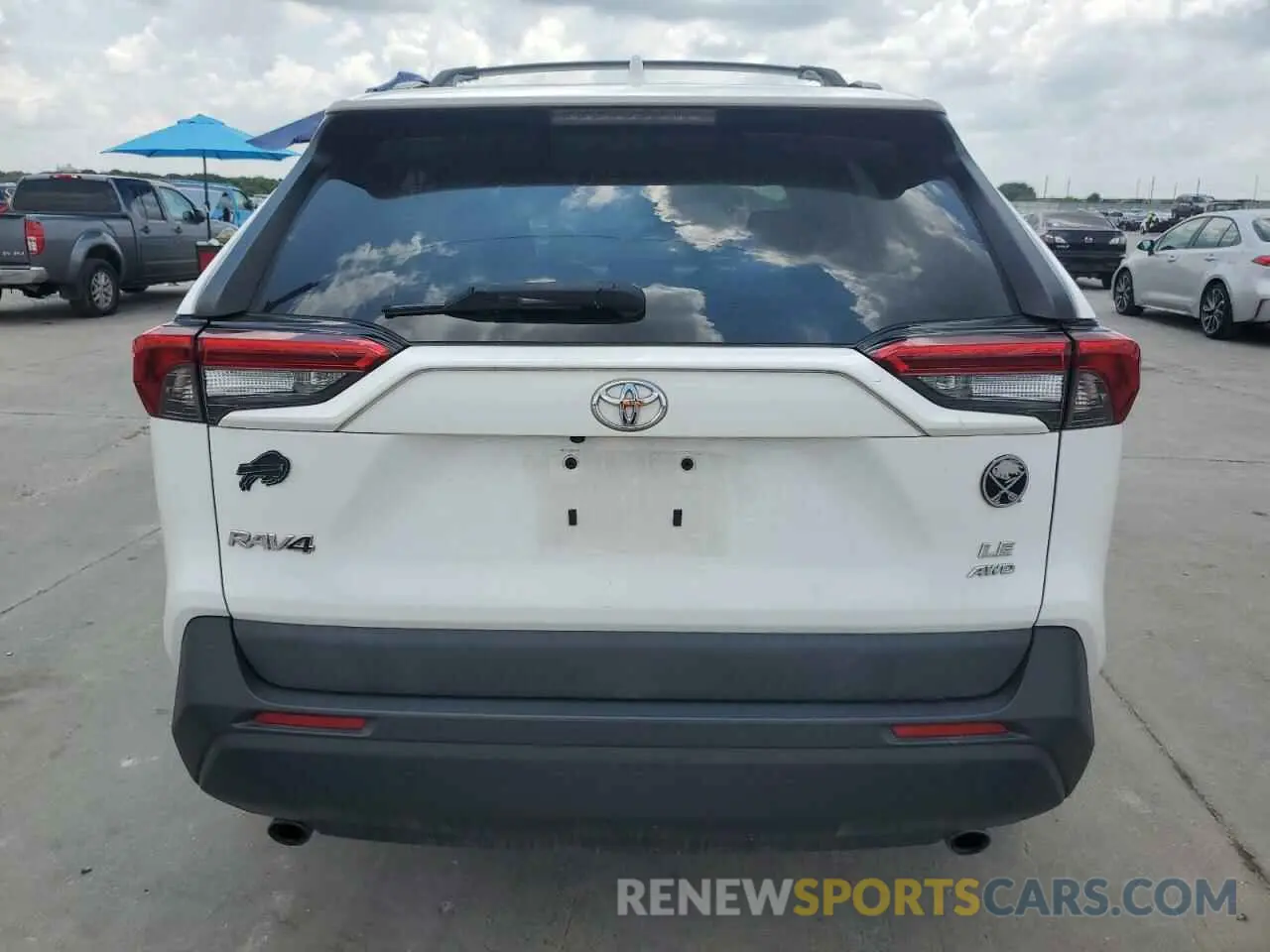 6 fotografías del automóvil dañado 2T3F1RFV3KW081203 TOYOTA RAV4 2019