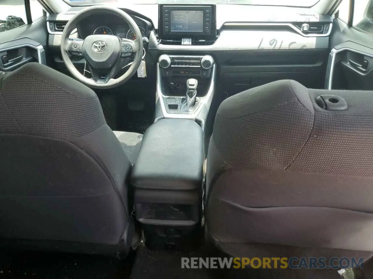 8 fotografías del automóvil dañado 2T3F1RFV3KW081203 TOYOTA RAV4 2019