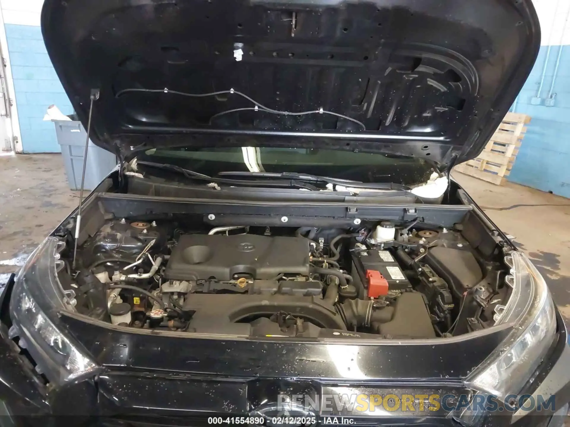 10 fotografías del automóvil dañado 2T3F1RFV4KC054321 TOYOTA RAV4 2019