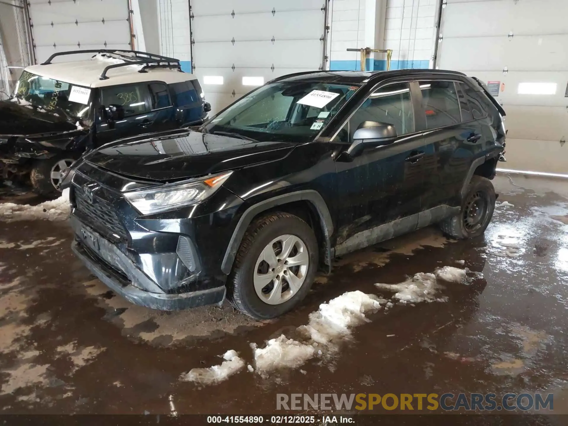 2 fotografías del automóvil dañado 2T3F1RFV4KC054321 TOYOTA RAV4 2019