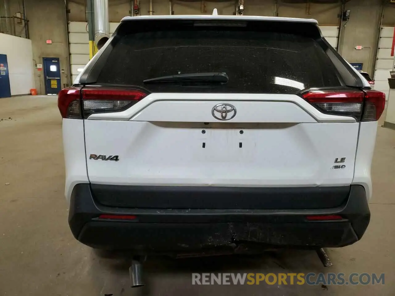 6 fotografías del automóvil dañado 2T3F1RFV4KW017798 TOYOTA RAV4 2019