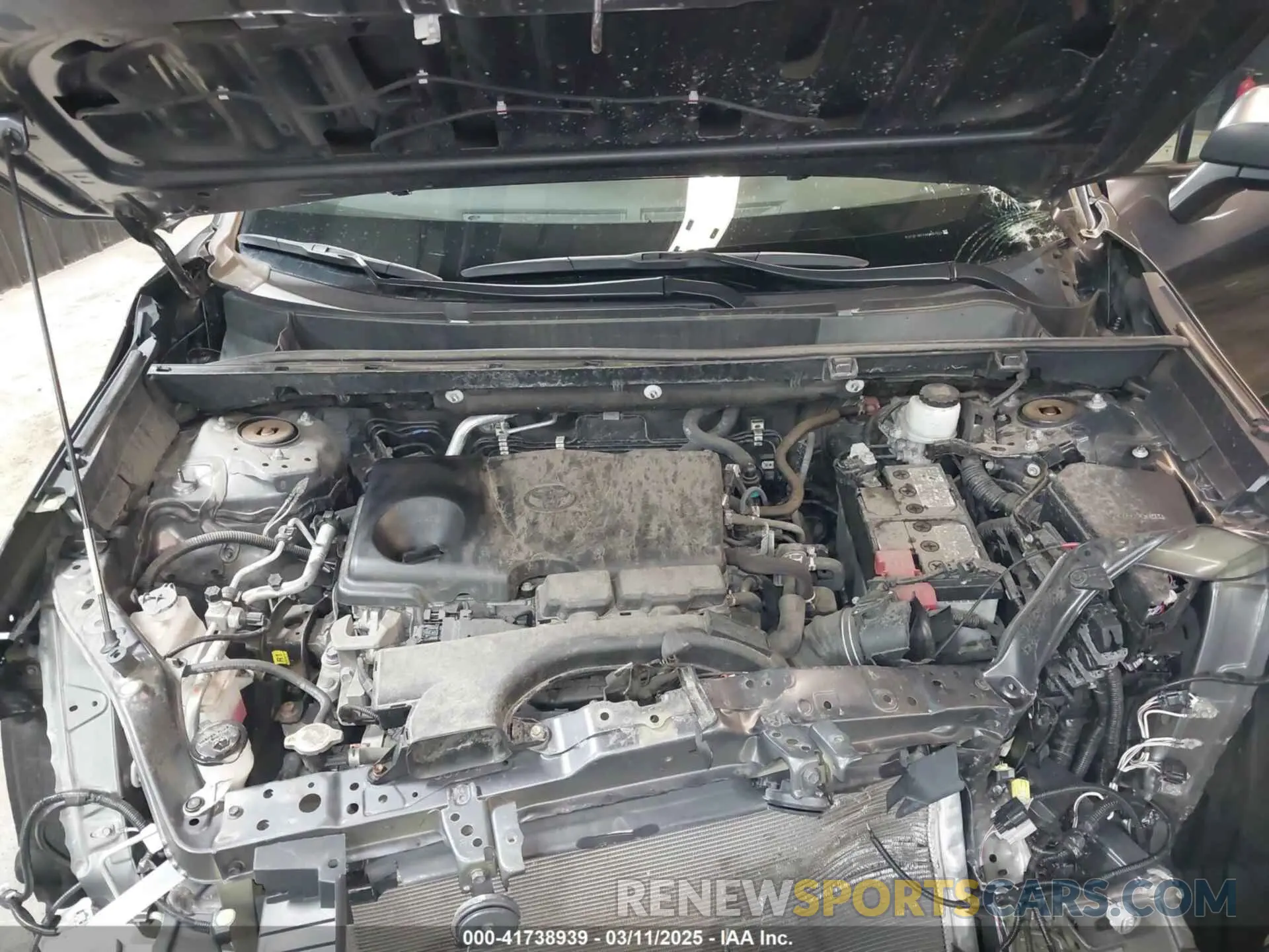 10 fotografías del automóvil dañado 2T3F1RFV4KW061414 TOYOTA RAV4 2019