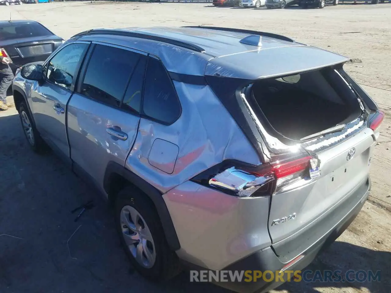 9 fotografías del automóvil dañado 2T3F1RFV5KC002681 TOYOTA RAV4 2019