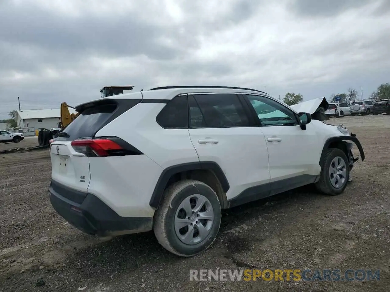 3 fotografías del automóvil dañado 2T3F1RFV5KC029024 TOYOTA RAV4 2019