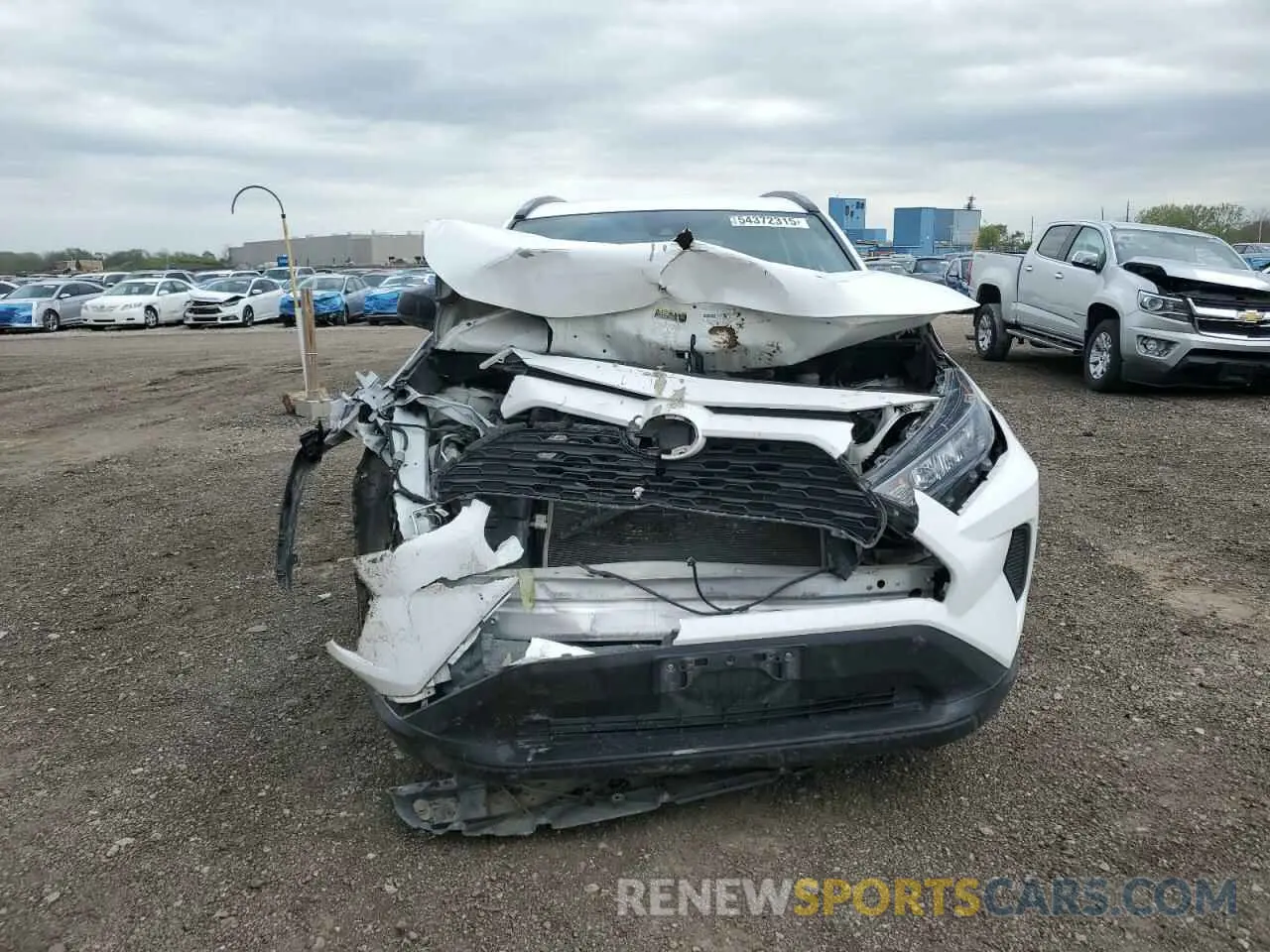 5 fotografías del automóvil dañado 2T3F1RFV5KC029024 TOYOTA RAV4 2019