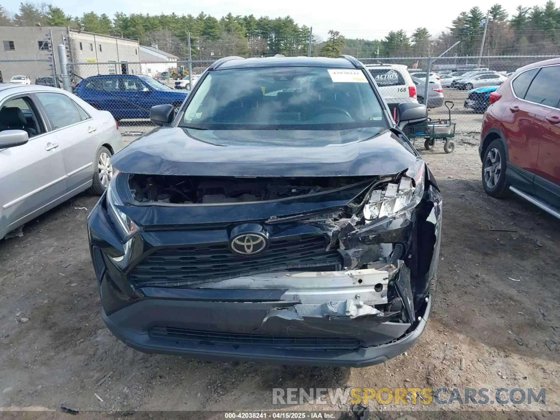 13 fotografías del automóvil dañado 2T3F1RFV6KC026259 TOYOTA RAV4 2019