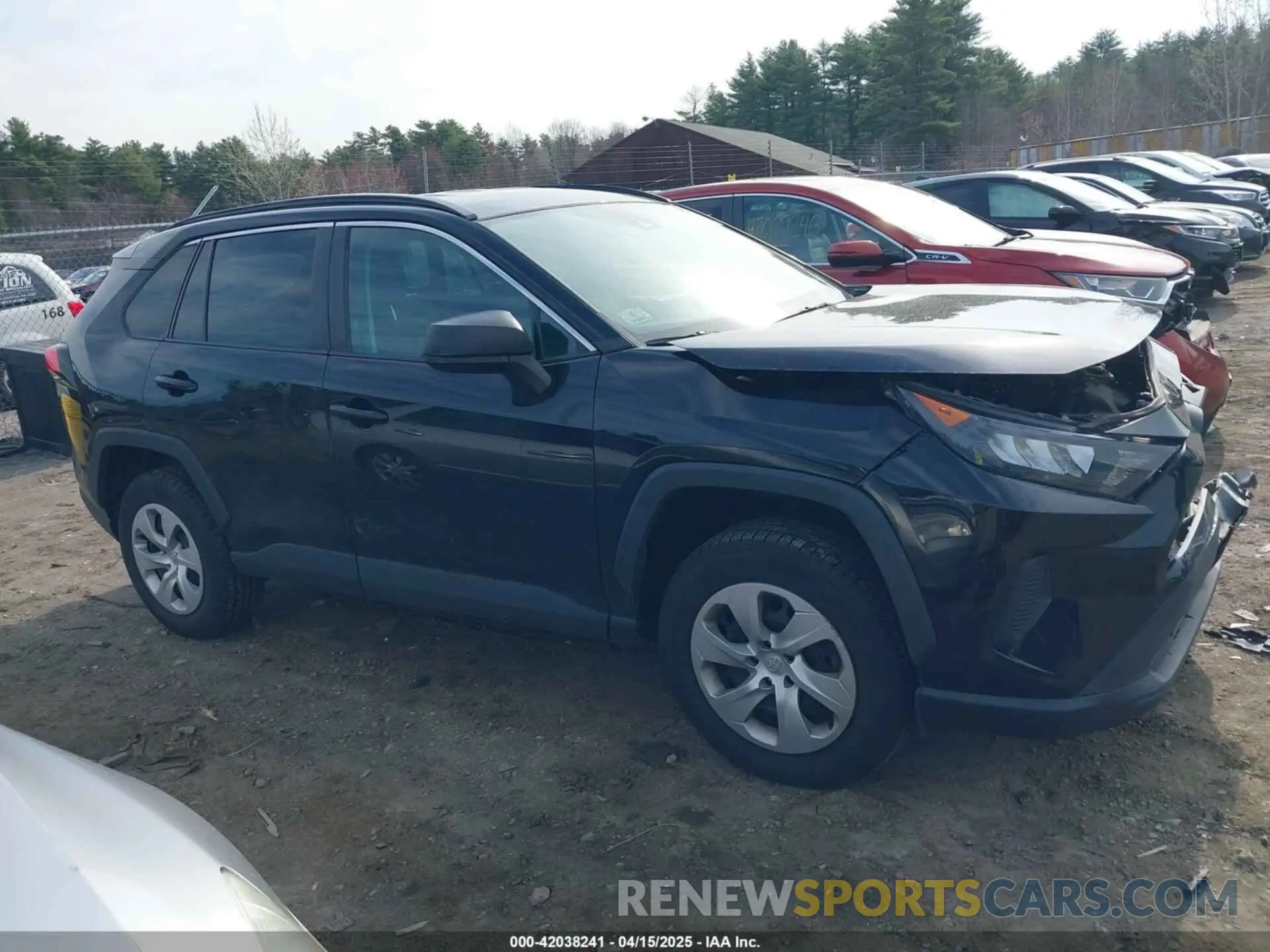 14 fotografías del automóvil dañado 2T3F1RFV6KC026259 TOYOTA RAV4 2019