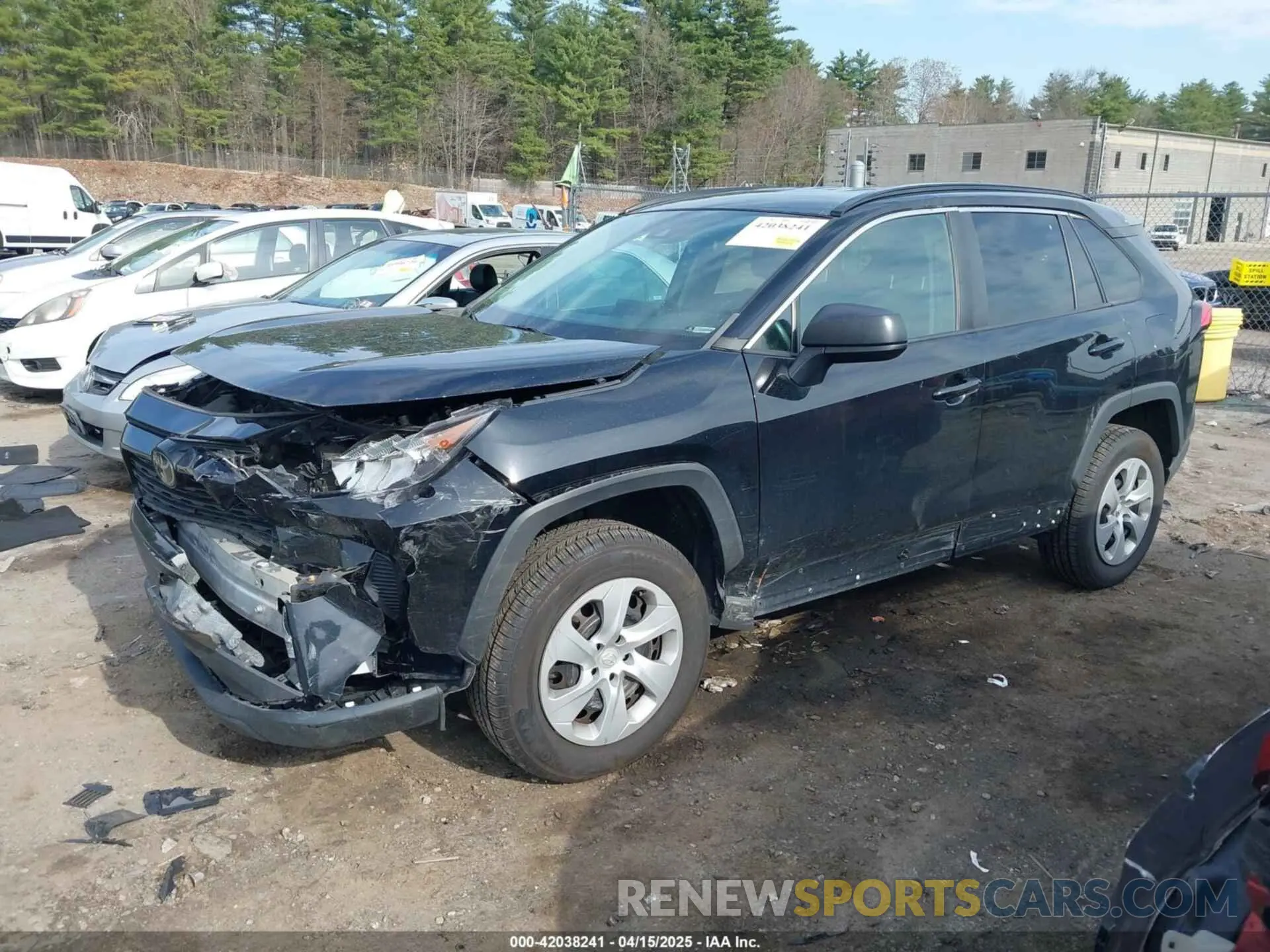 2 fotografías del automóvil dañado 2T3F1RFV6KC026259 TOYOTA RAV4 2019