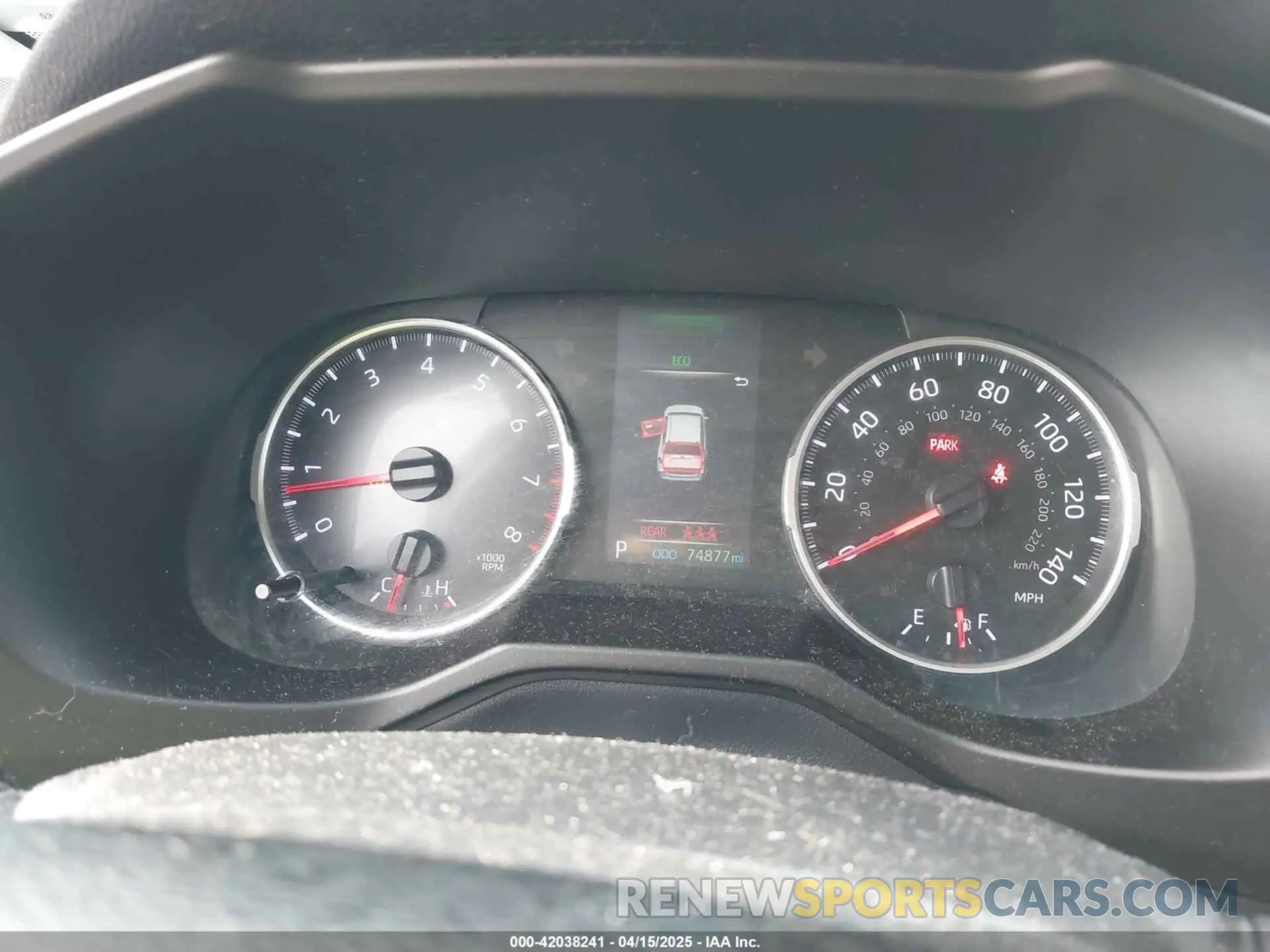 7 fotografías del automóvil dañado 2T3F1RFV6KC026259 TOYOTA RAV4 2019