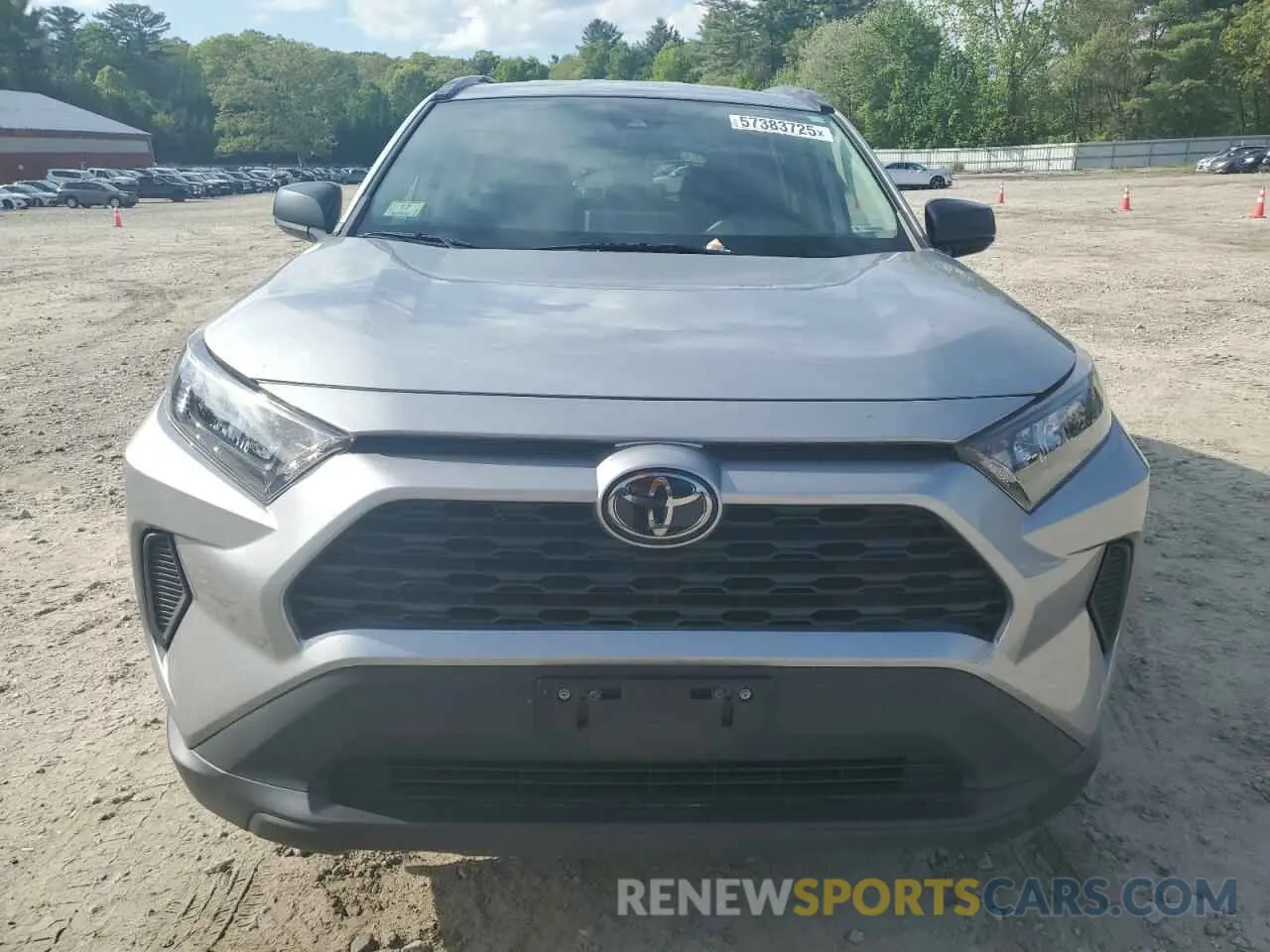 5 fotografías del automóvil dañado 2T3F1RFV6KC040341 TOYOTA RAV4 2019