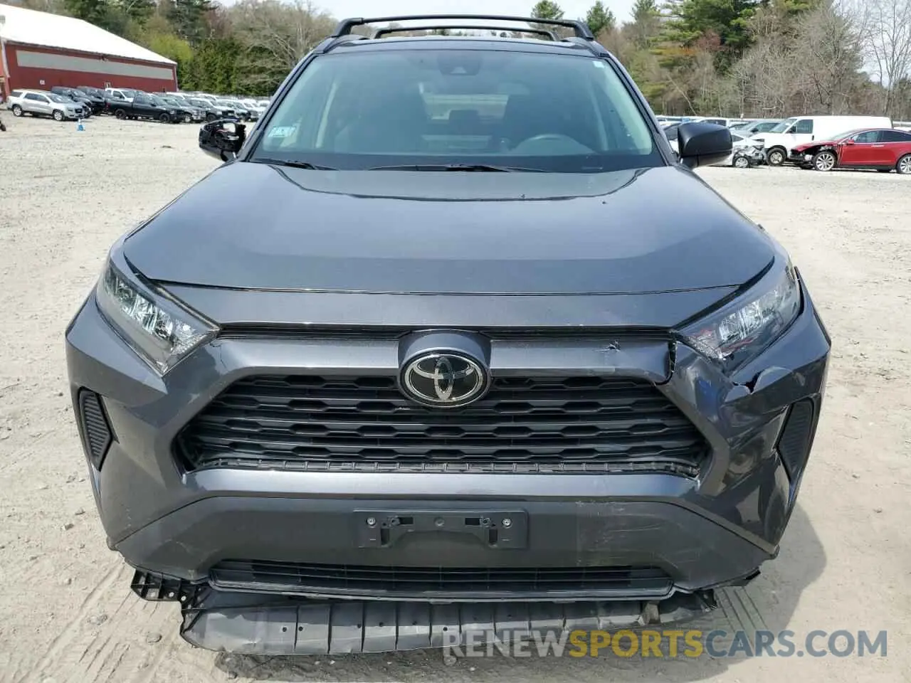 5 fotografías del automóvil dañado 2T3F1RFV6KC048469 TOYOTA RAV4 2019