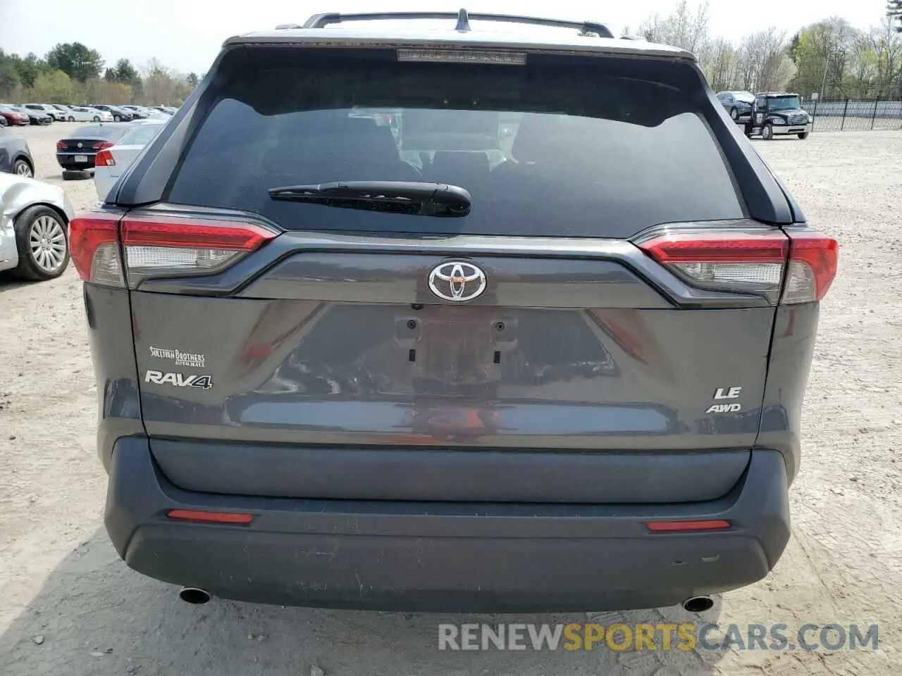 6 fotografías del automóvil dañado 2T3F1RFV6KC048469 TOYOTA RAV4 2019