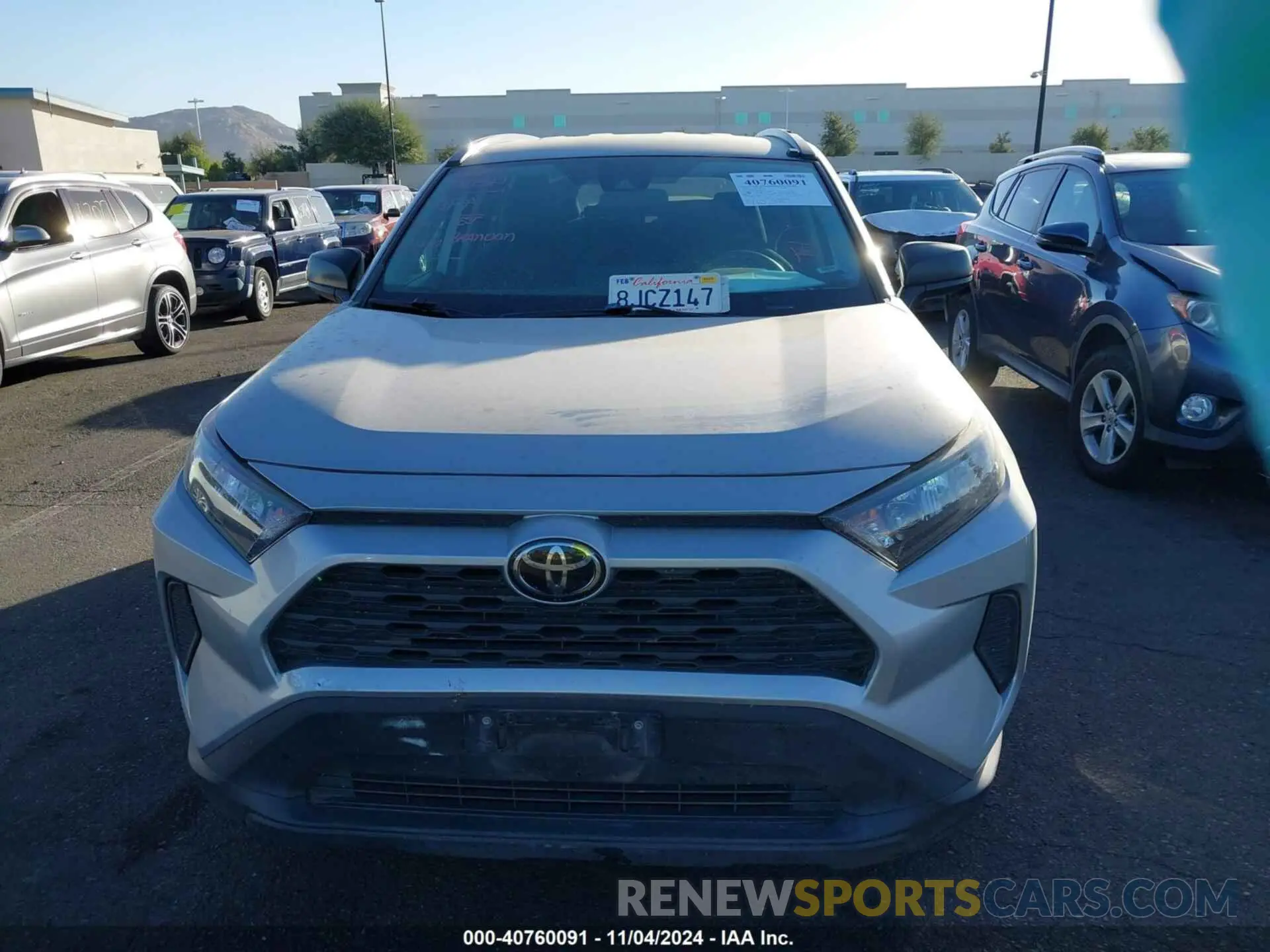 13 fotografías del automóvil dañado 2T3F1RFV6KW016278 TOYOTA RAV4 2019
