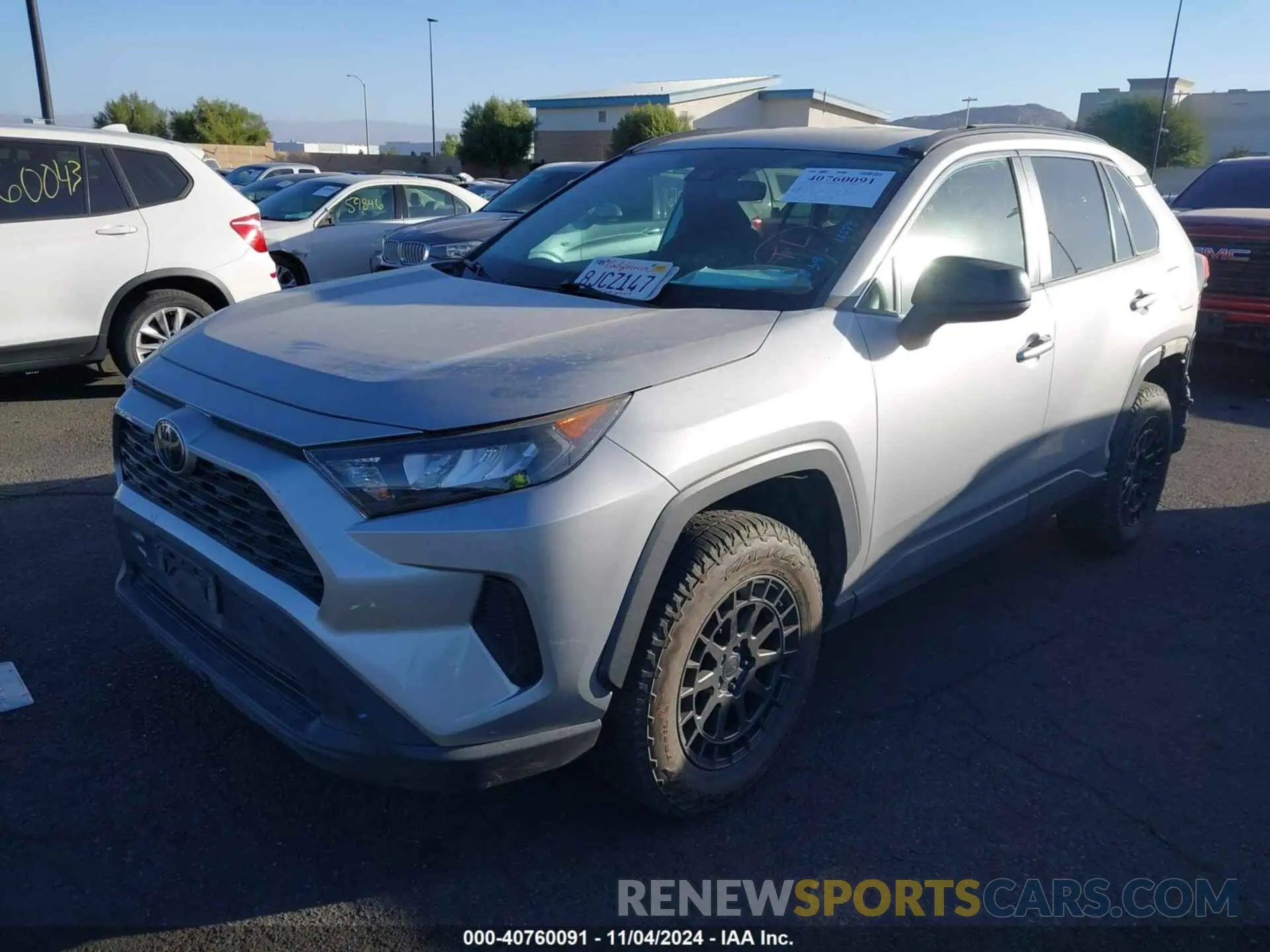 2 fotografías del automóvil dañado 2T3F1RFV6KW016278 TOYOTA RAV4 2019
