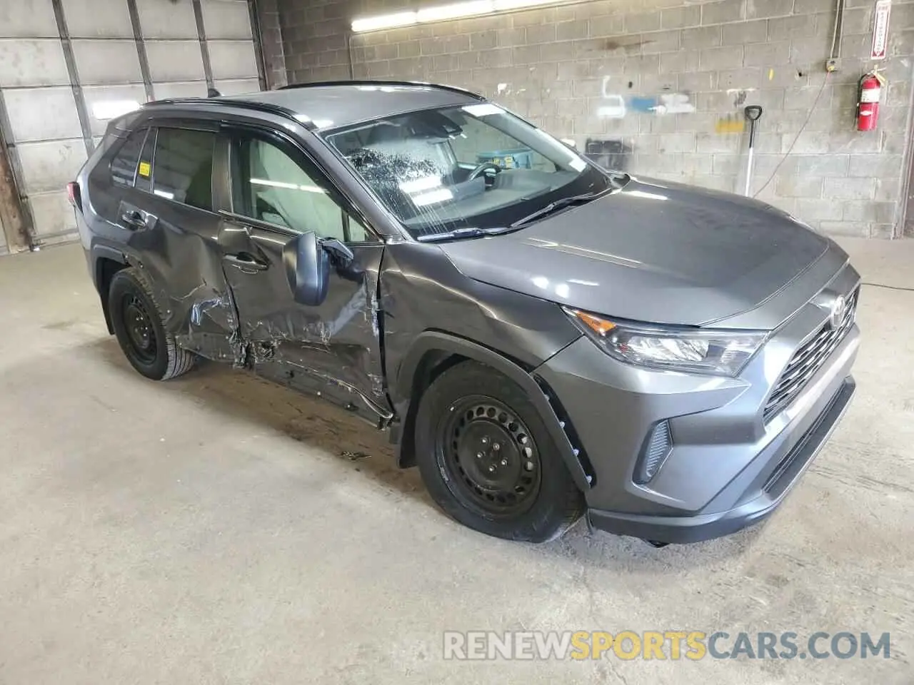 4 fotografías del automóvil dañado 2T3F1RFV6KW022727 TOYOTA RAV4 2019