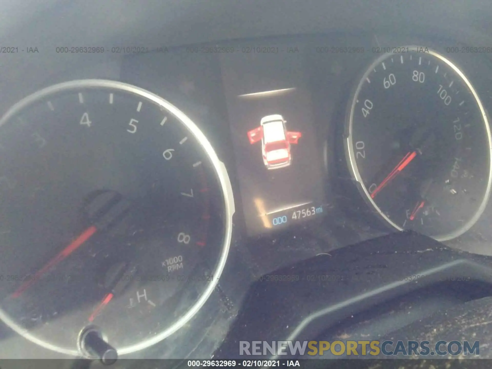 7 fotografías del automóvil dañado 2T3F1RFV6KW029189 TOYOTA RAV4 2019