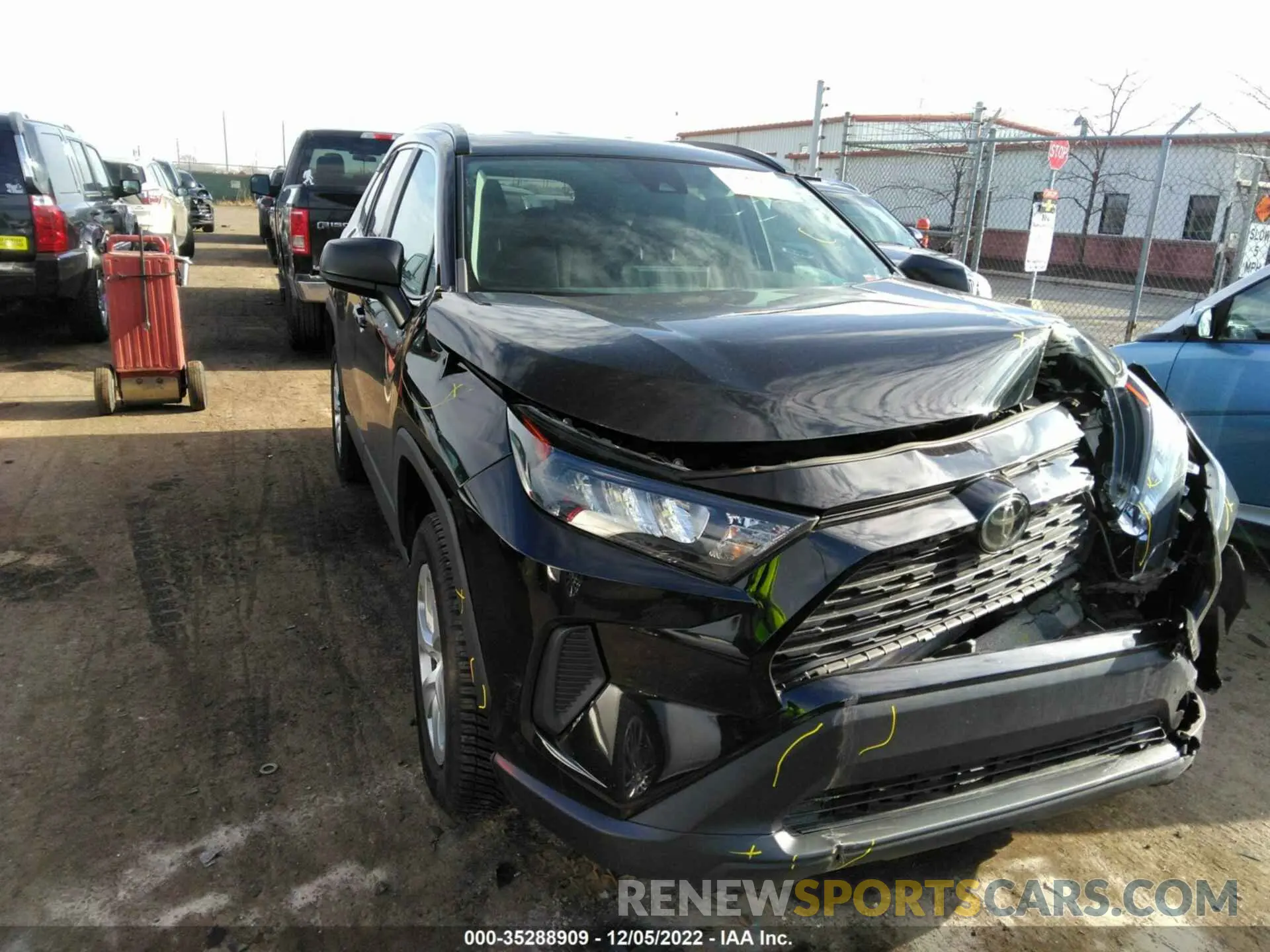 1 fotografías del automóvil dañado 2T3F1RFV6KW055467 TOYOTA RAV4 2019