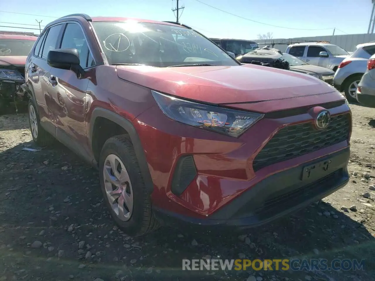 1 fotografías del automóvil dañado 2T3F1RFV7KW063142 TOYOTA RAV4 2019