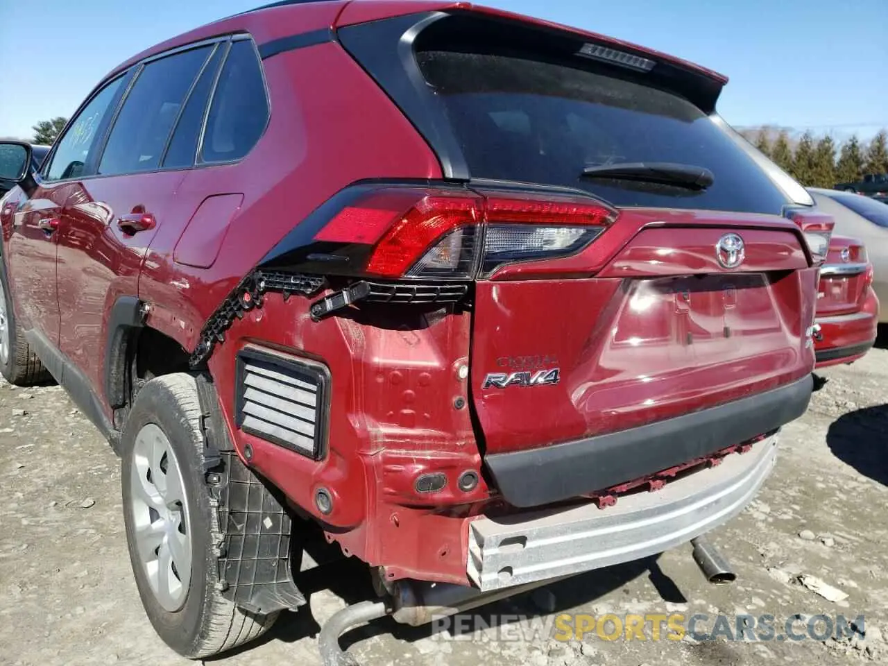 9 fotografías del automóvil dañado 2T3F1RFV7KW063142 TOYOTA RAV4 2019