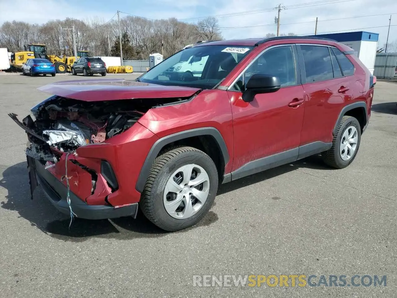 1 fotografías del automóvil dañado 2T3F1RFV8KW018615 TOYOTA RAV4 2019