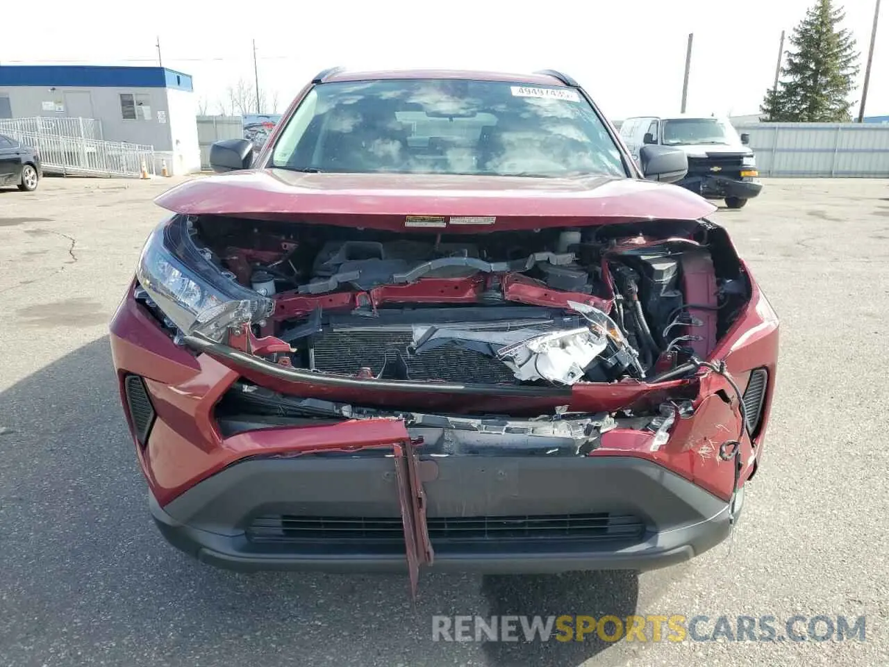 5 fotografías del automóvil dañado 2T3F1RFV8KW018615 TOYOTA RAV4 2019