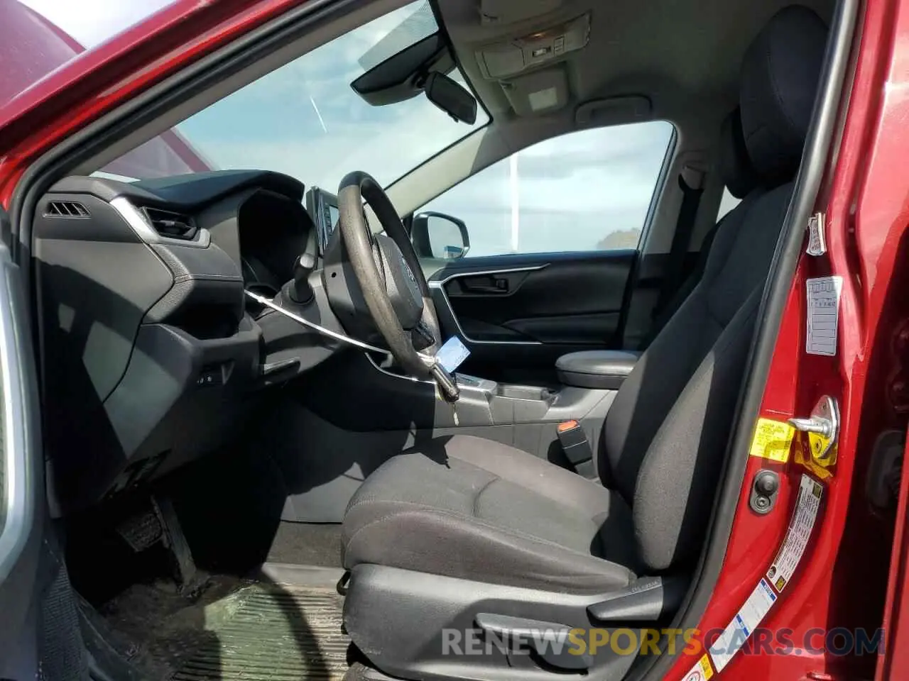 7 fotografías del automóvil dañado 2T3F1RFV8KW018615 TOYOTA RAV4 2019